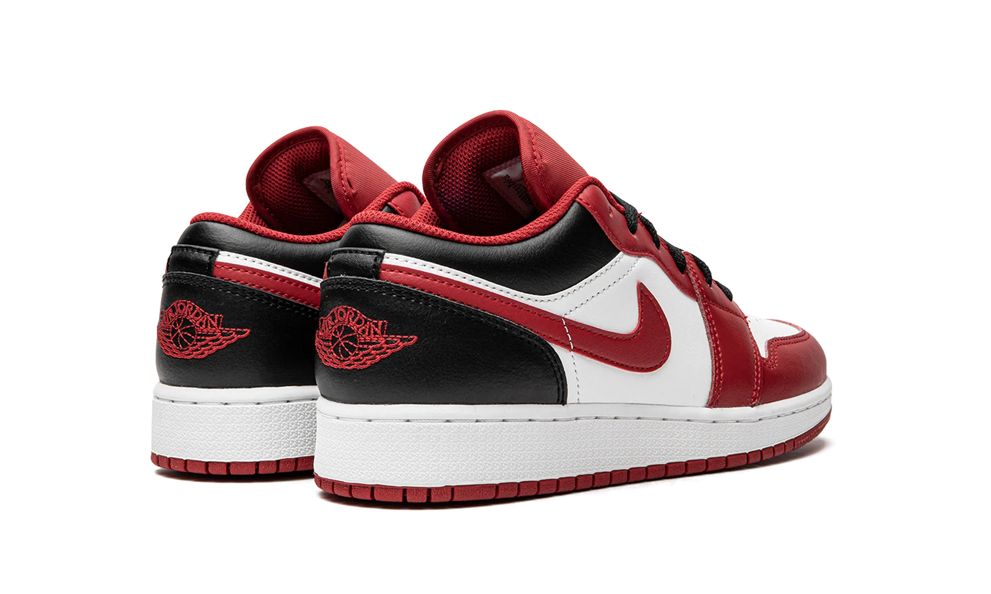Air Jordan 1 Low GS "Reverse Black Toe" Durable Gear Arch   Support