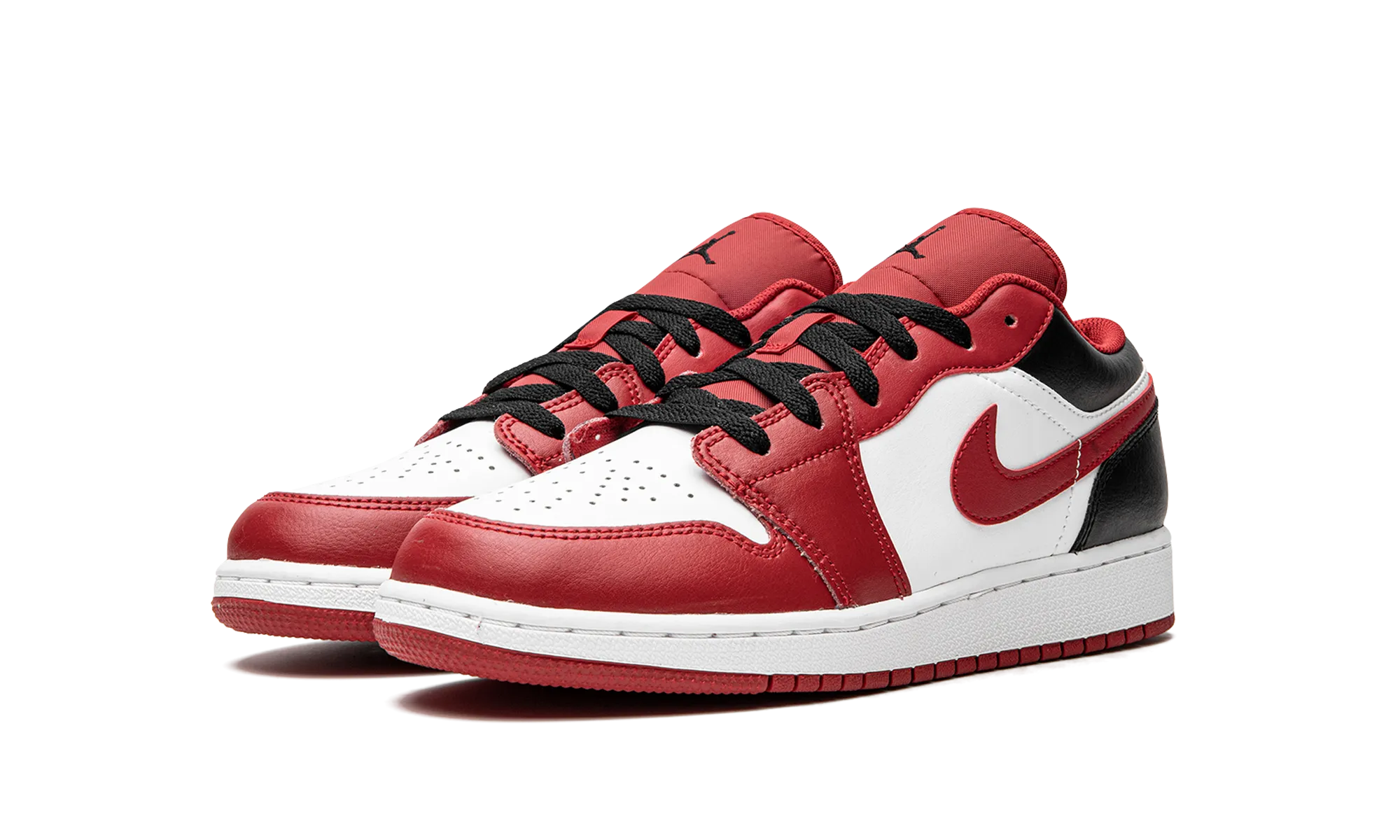 Air Jordan 1 Low GS "Reverse Black Toe" Ventilated