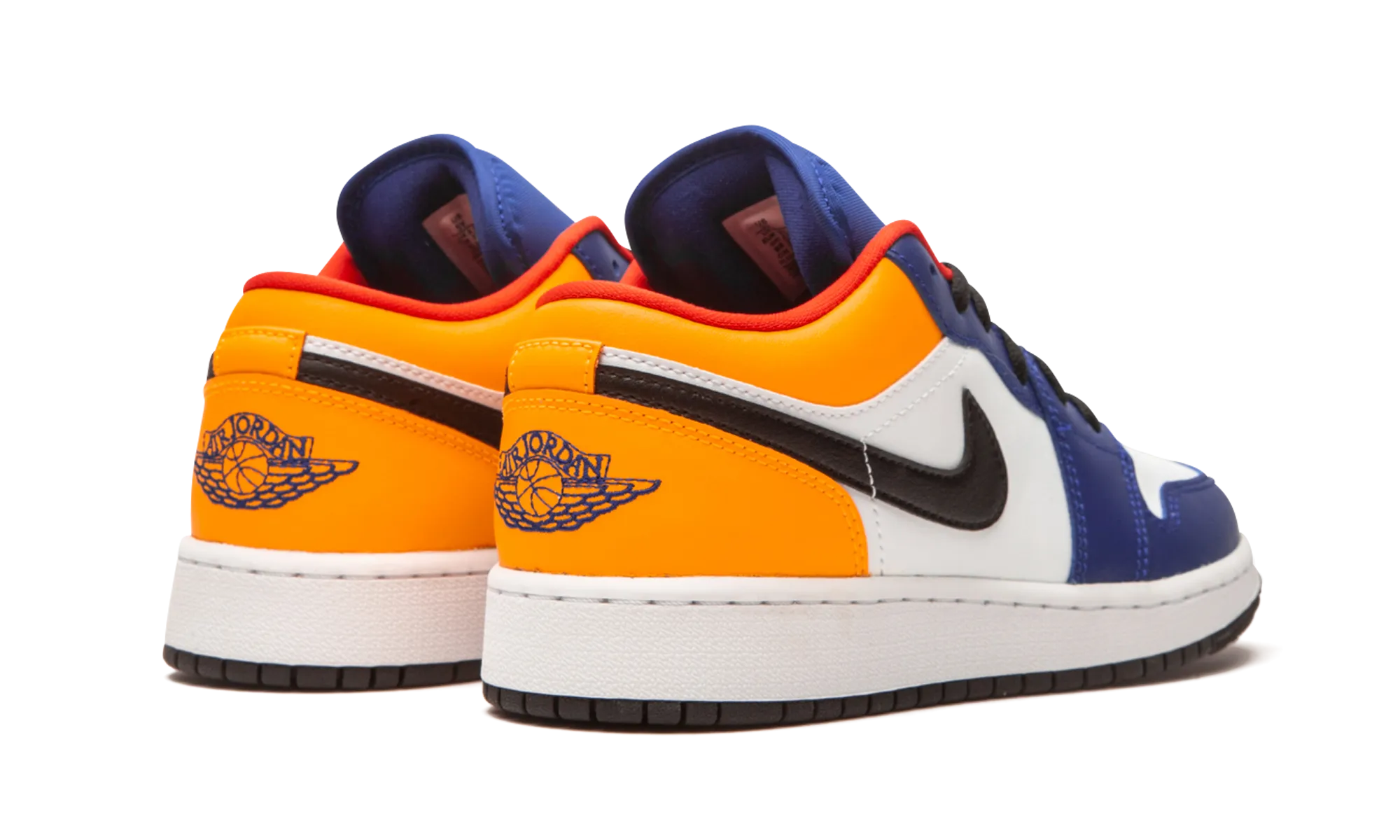 Air Jordan 1 Low GS "Royal Yellow" Outsole Grip ScratchResistantSurface