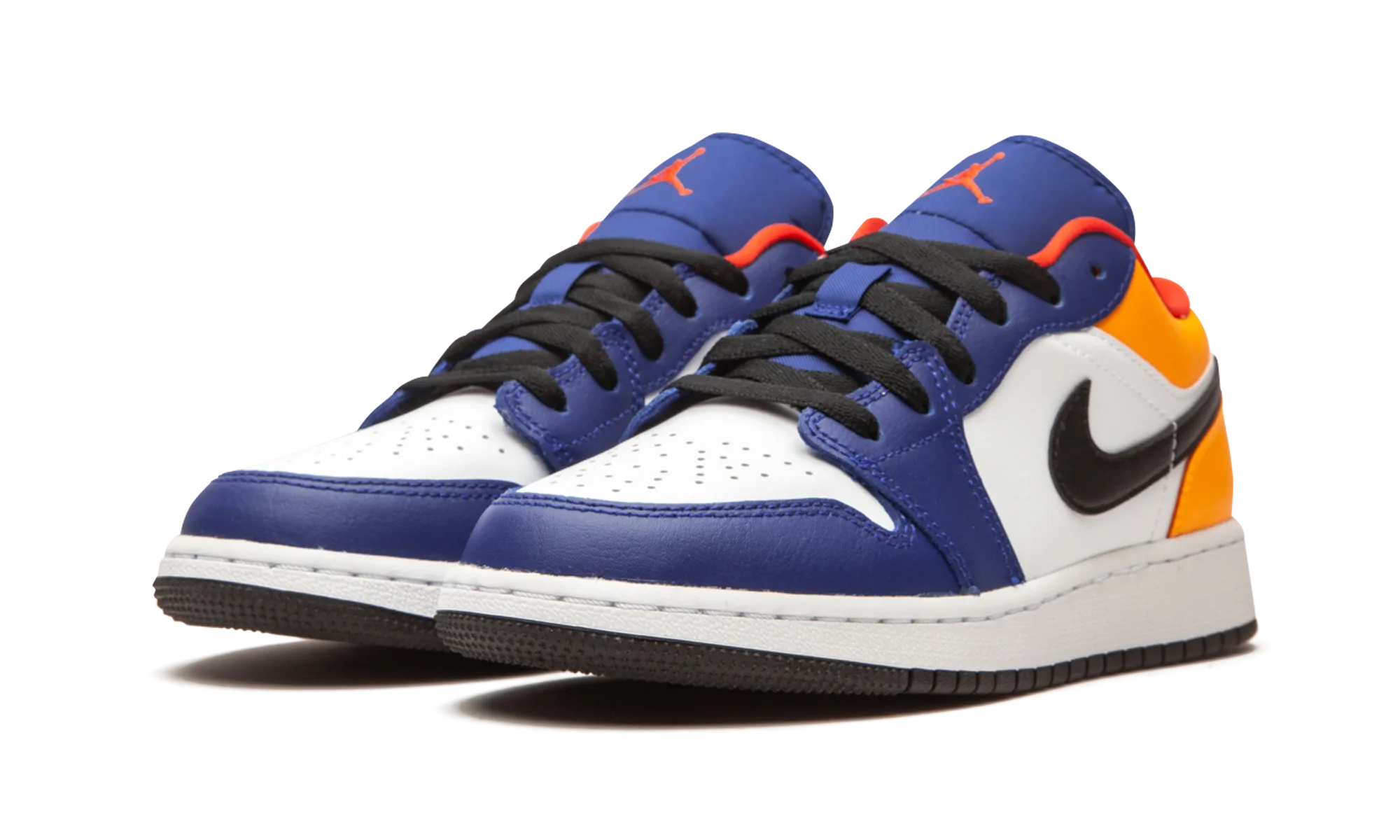 Air Jordan 1 Low GS "Royal Yellow" Timeless Performance Impact Reduction Technology