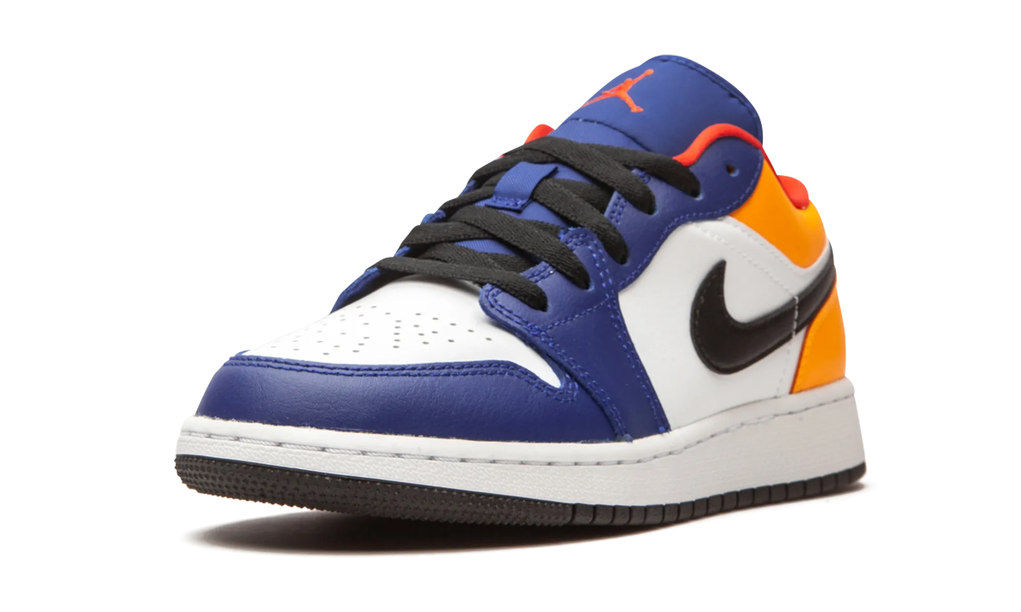 Air Jordan 1 Low GS "Royal Yellow" Work Day Spring Bounce