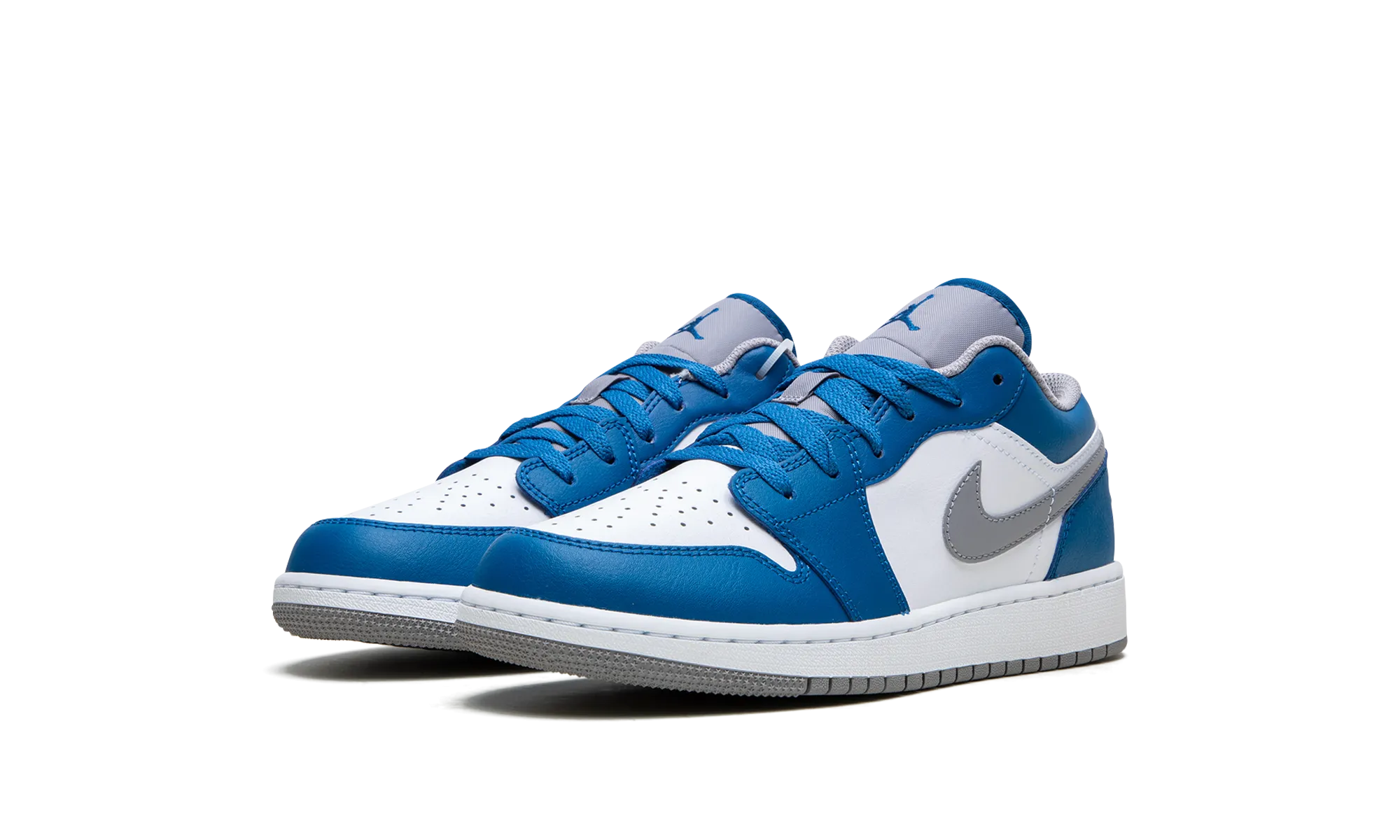 Hyper Compression Durable Rubber Treads Air Jordan 1 Low GS "True Blue"