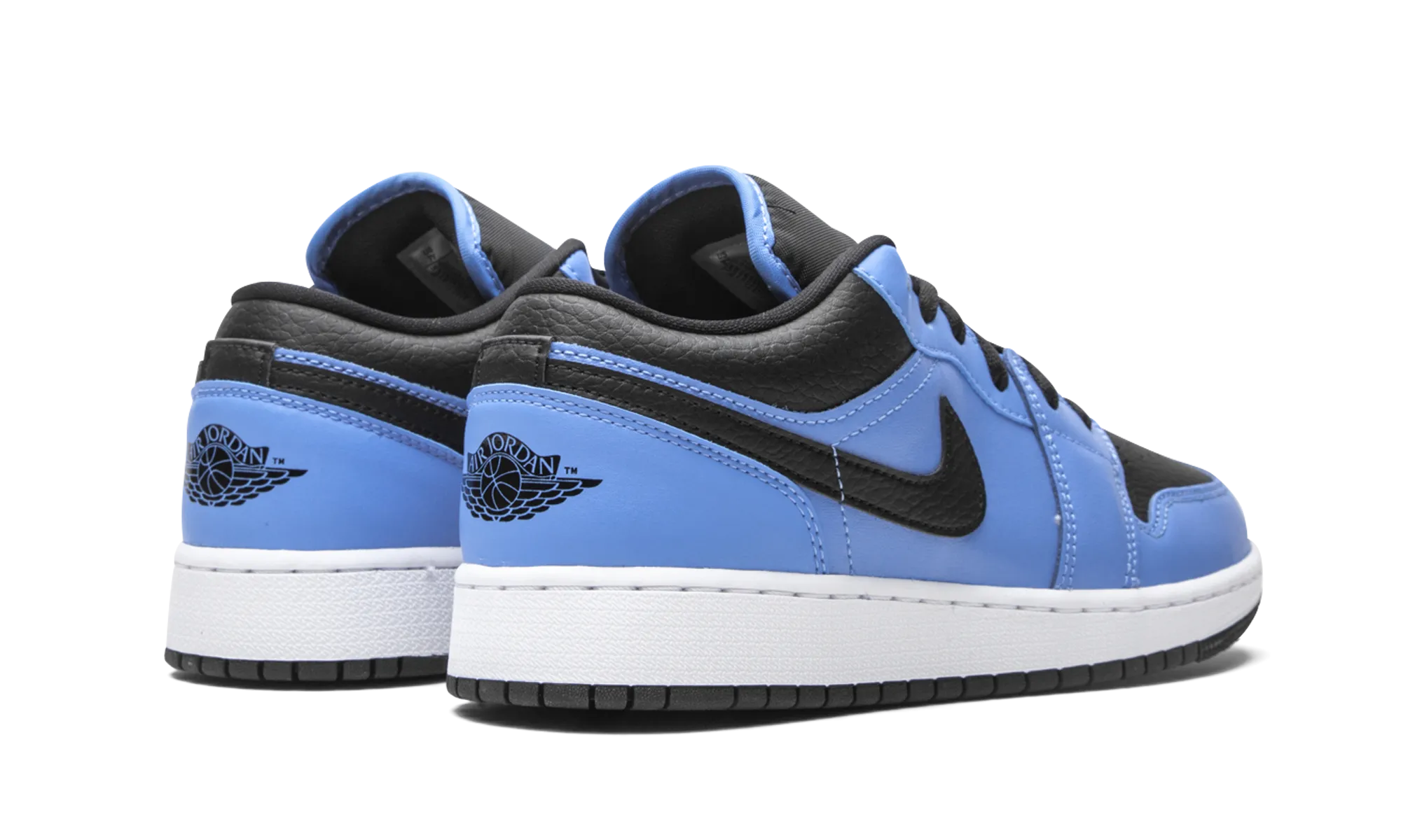 Zip Up Closure Air Jordan 1 Low GS "University Blue / Black"