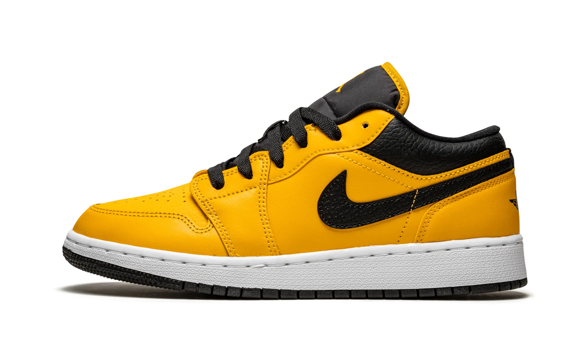Sustainable Footwear Technology Air Jordan 1 Low GS "University Gold / Black"