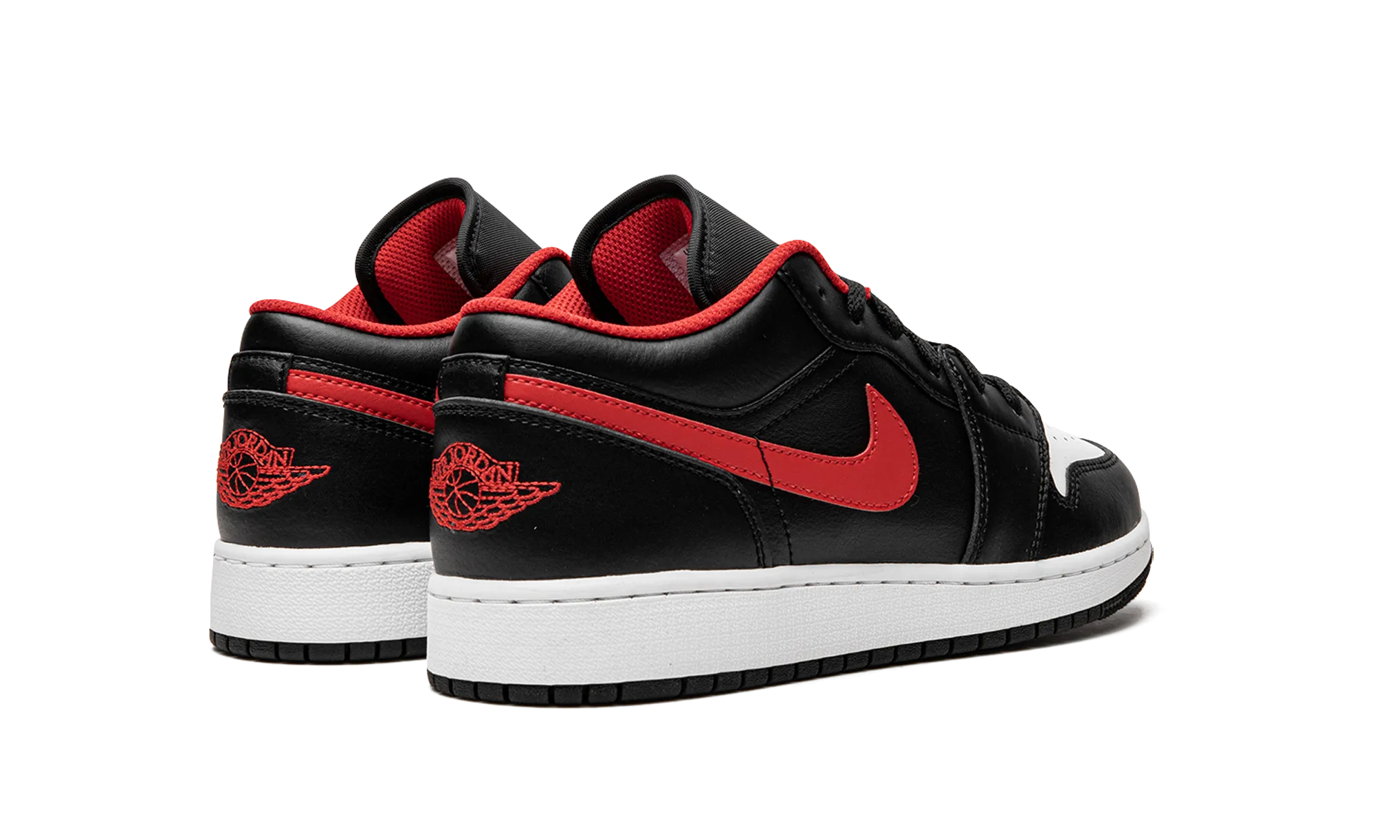 Shock Padding Stretchable Collar AIR JORDAN 1 LOW GS "White Toe"