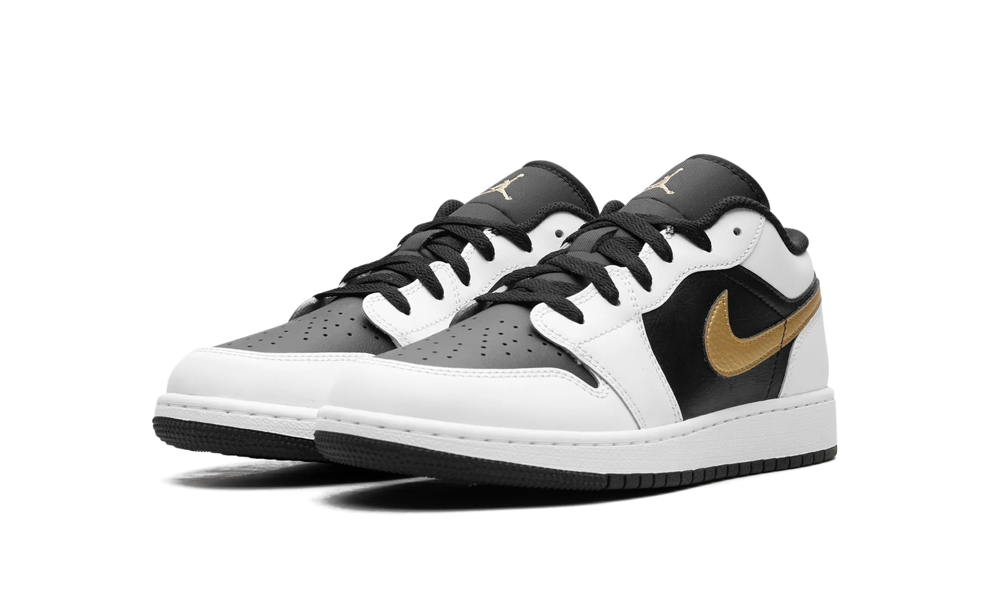 Reinforced Panels Air Jordan 1 Low GS "White"