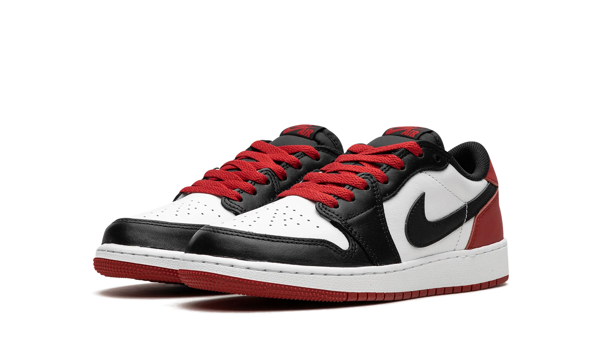 Motion Ready Plush traction Air Jordan 1 Low OG GS "Black Toe"