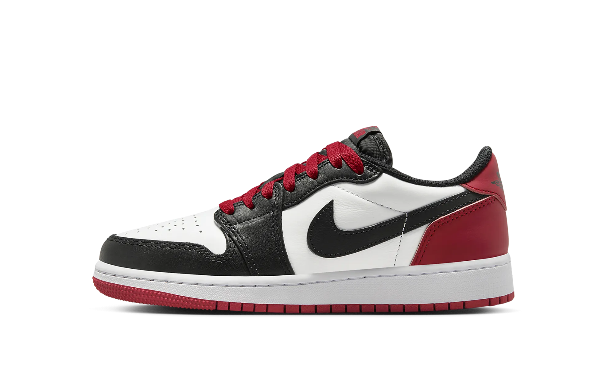 Air Jordan 1 Low OG GS "Black Toe" Cloud cushion