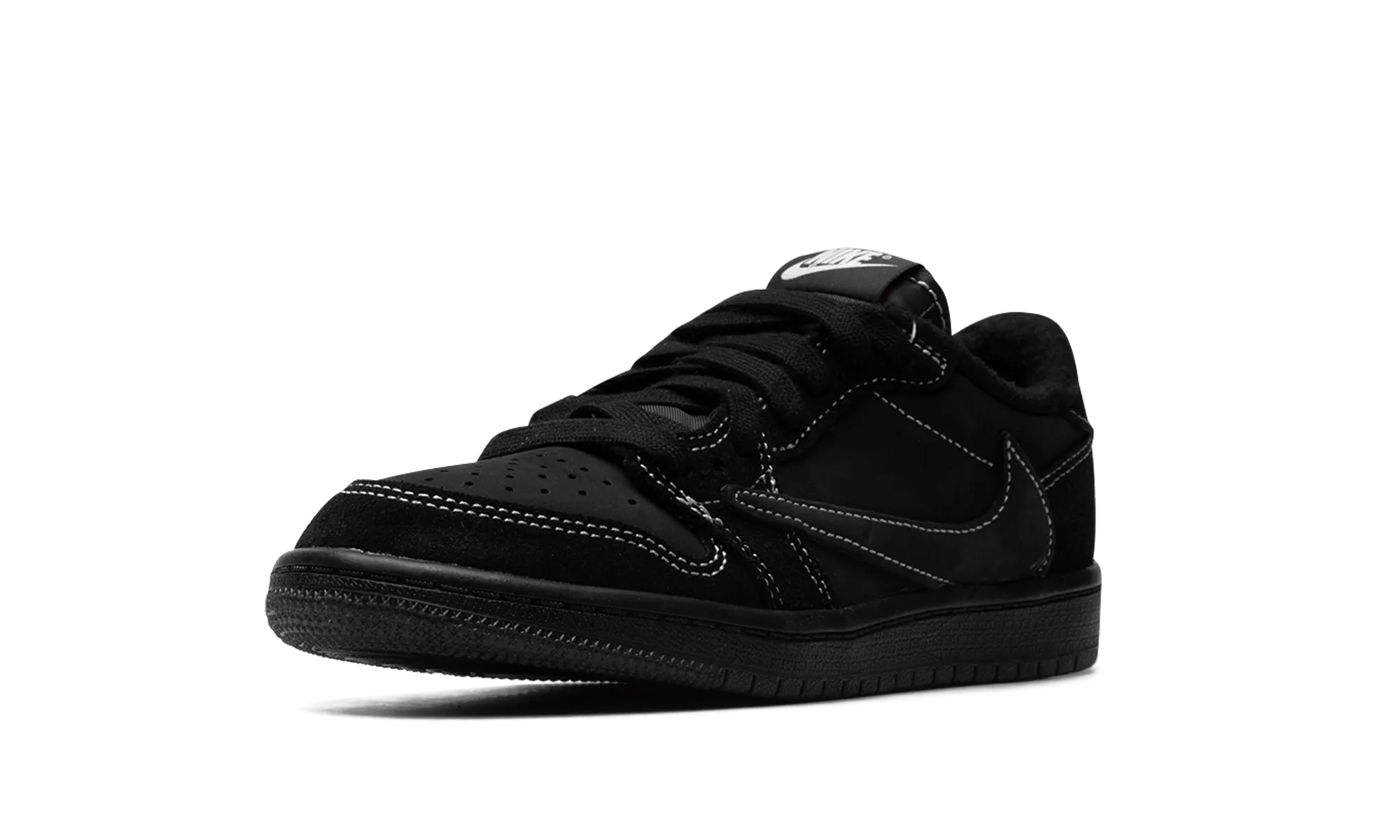 Air Jordan 1 Low OG PS "Travis Scott - Black Phantom" Impact Resistance Durable Toe Guard