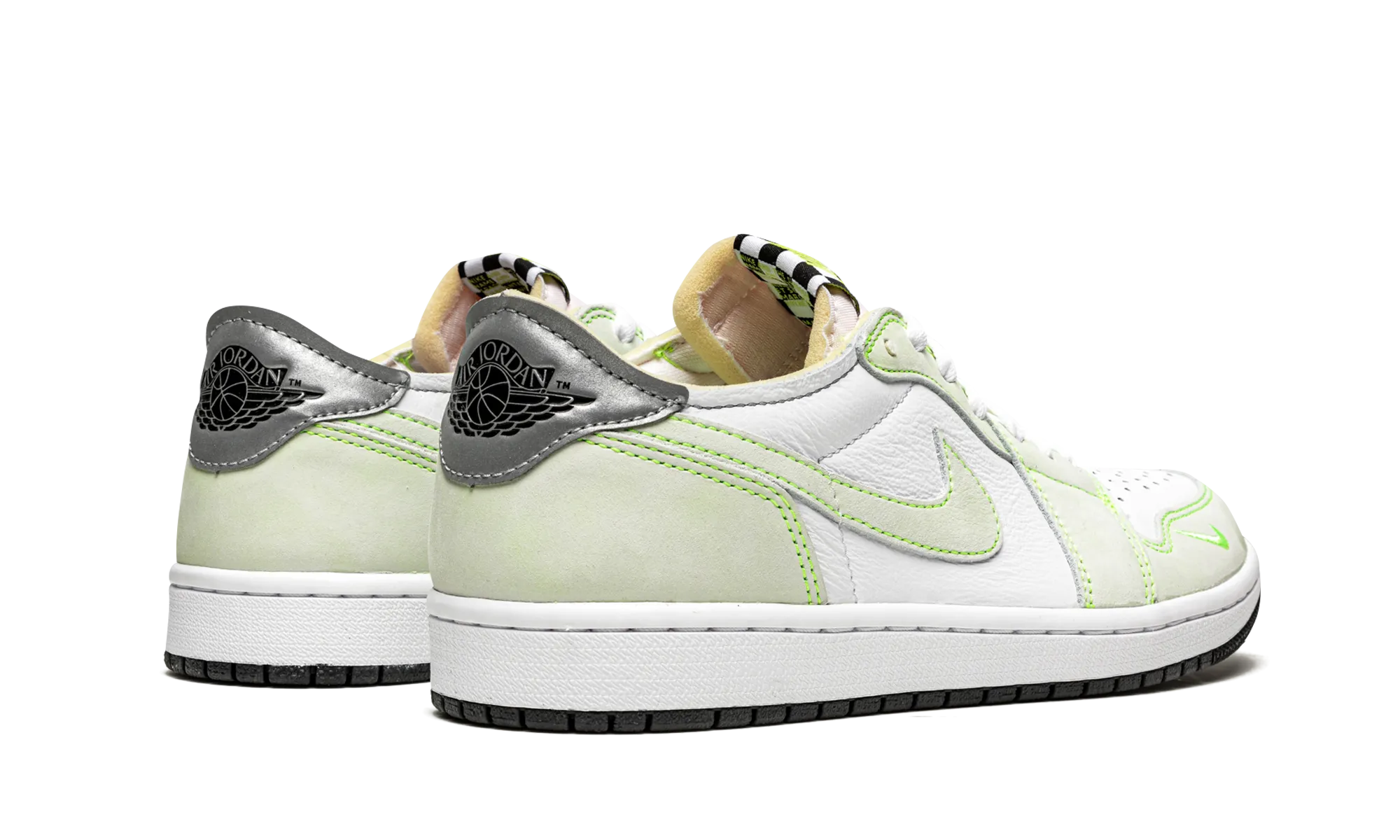 Air Jordan 1 Low OG "Ghost Green" Chill Mode Elastic Sling