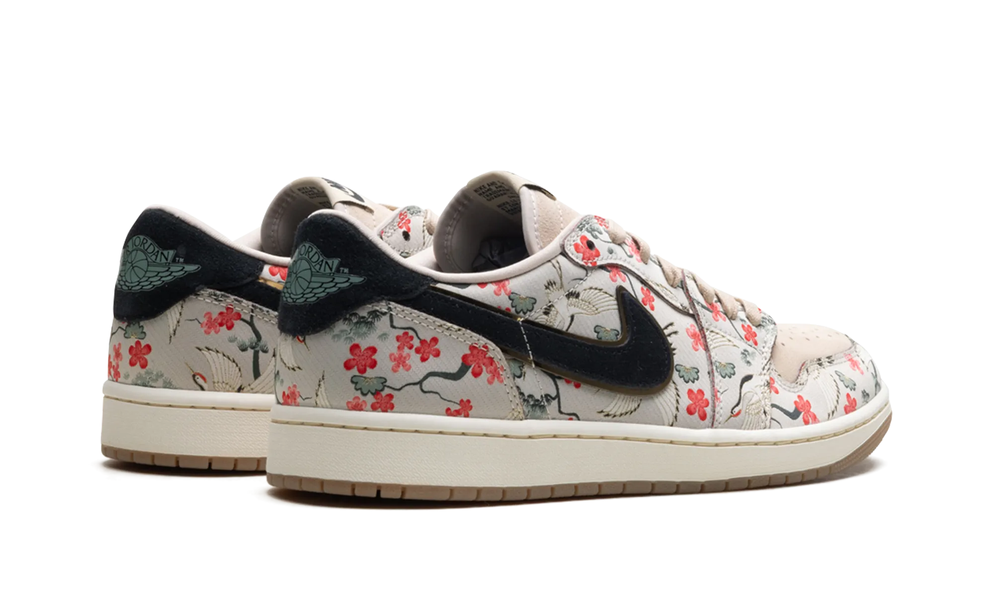 Air Jordan 1 Low OG "Rui Hachimura - Cranes" Durable Lining Upgraded piece
