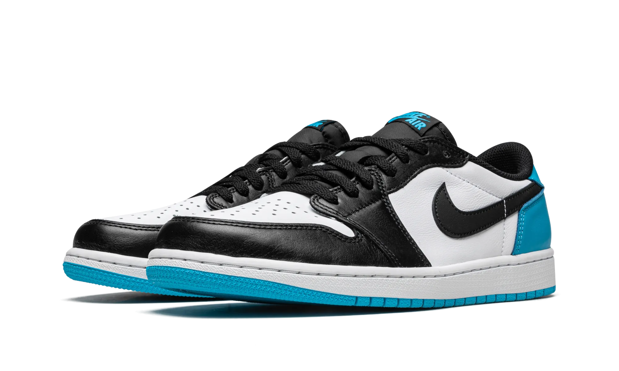 Handcrafted Stitching Air Jordan 1 Low OG "UNC"
