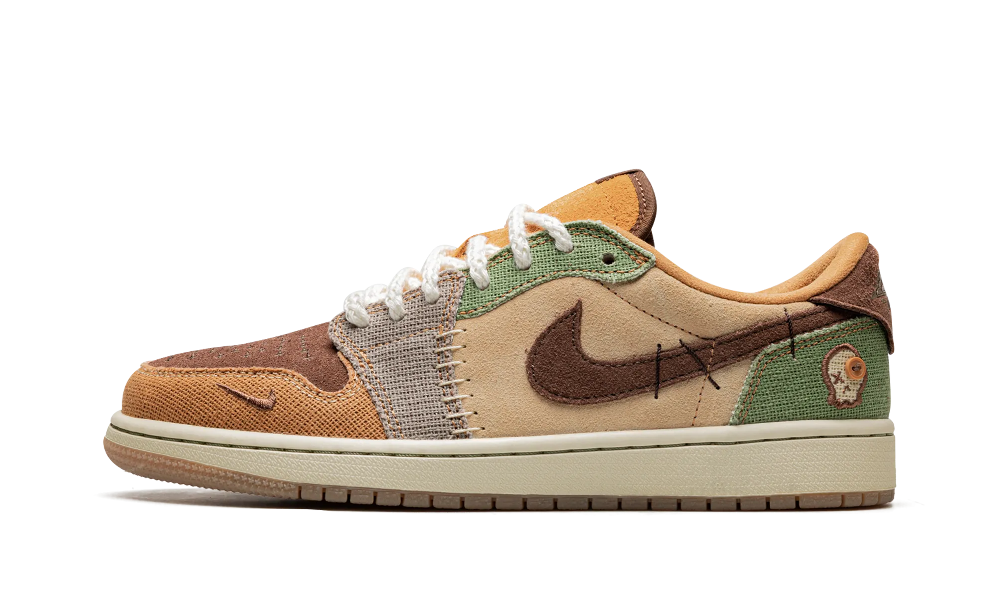 Air Jordan 1 Low OG "Zion Williamson - Voodoo" Shock Absorbing Foam Synthetic