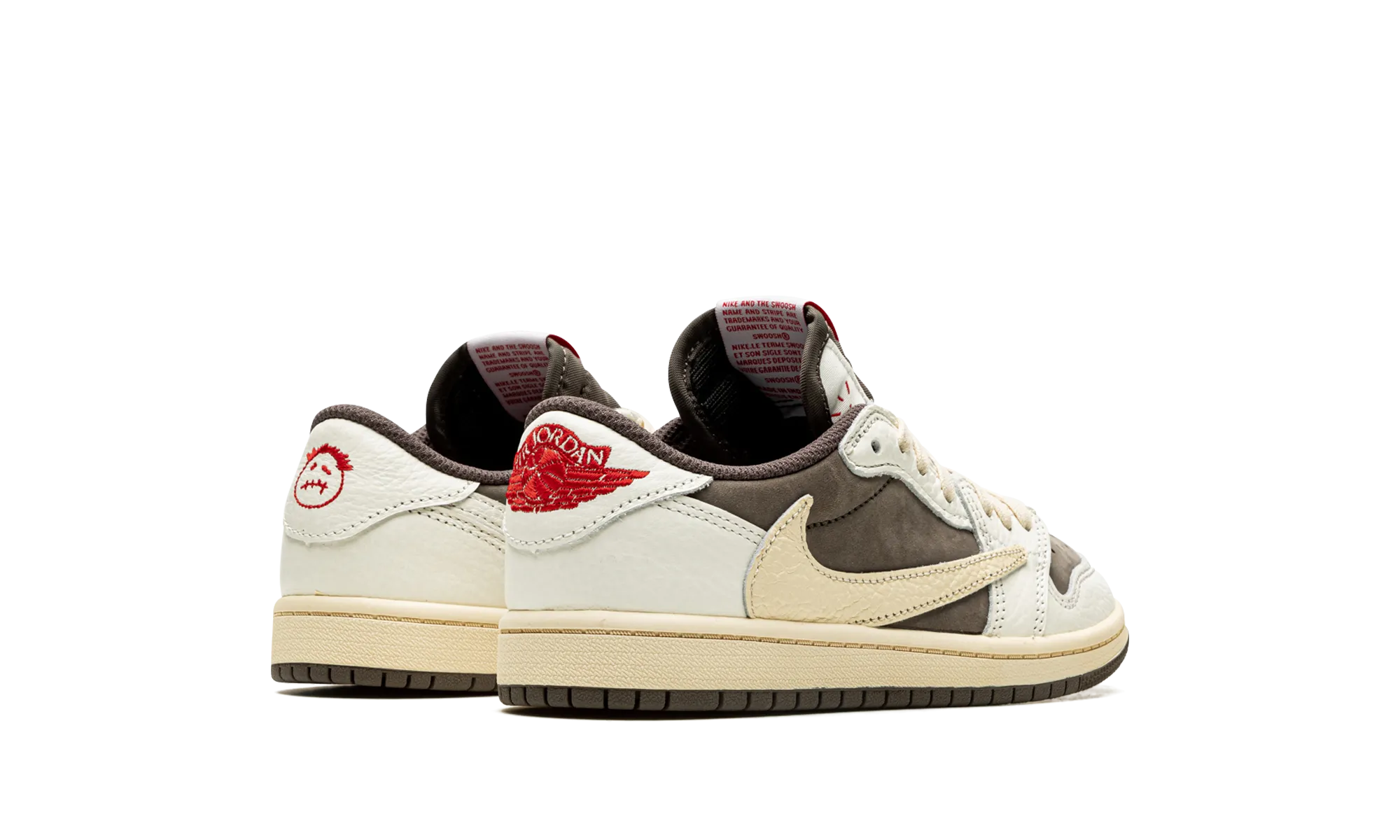 Zero drop Air Jordan 1 Low OG SP PS "Travis Scott - Reverse Mocha"