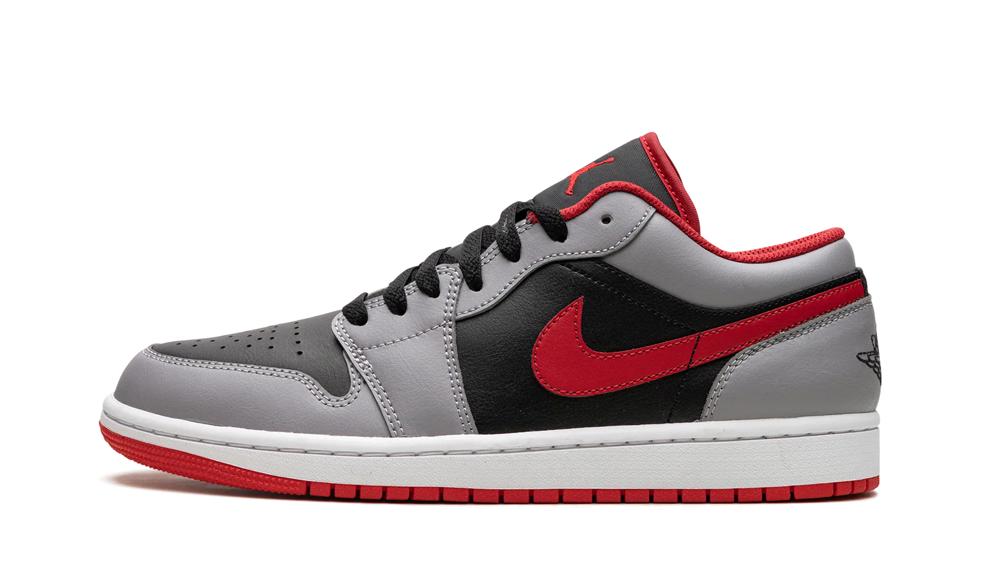 ShockAbsorbingSole EVAOutsole Air Jordan 1 Low "Black Cement Grey"