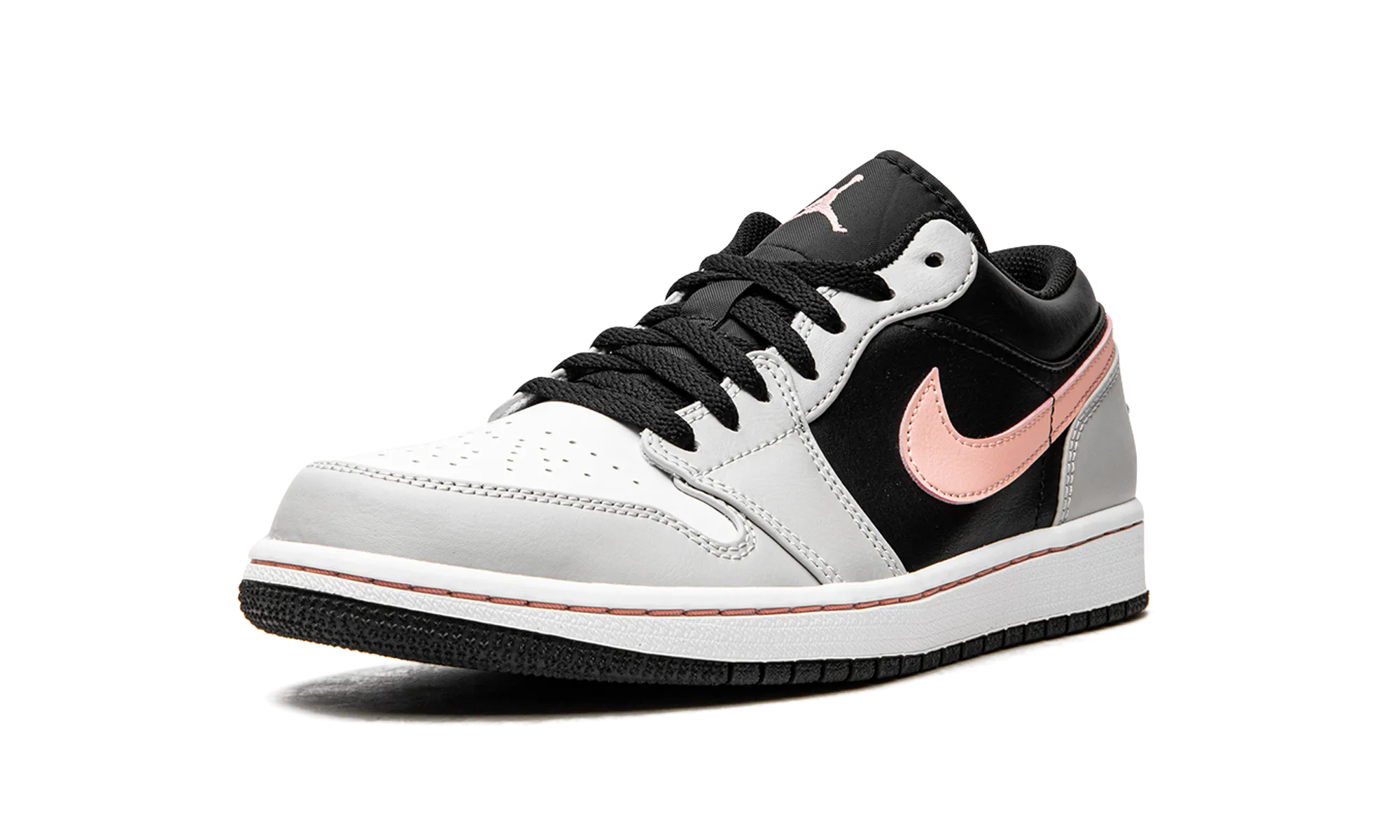 Air Jordan 1 Low "Black Grey Coral" Running Track