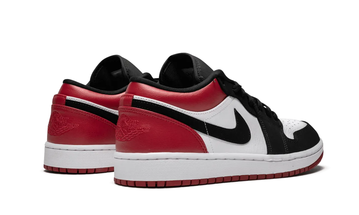 Air Jordan 1 Low "Black Toe" Ventilated Footbed Outdoors Ready