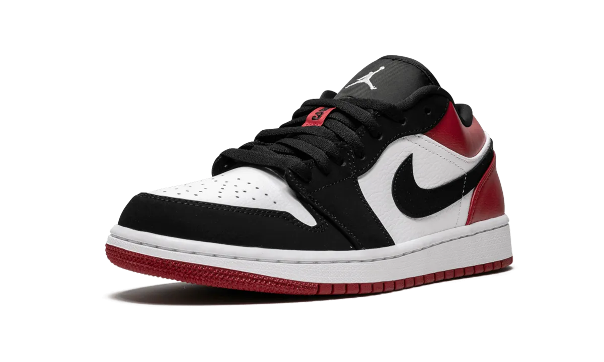 Air Jordan 1 Low "Black Toe" Easy   To   Clean Rebound Boost Technology