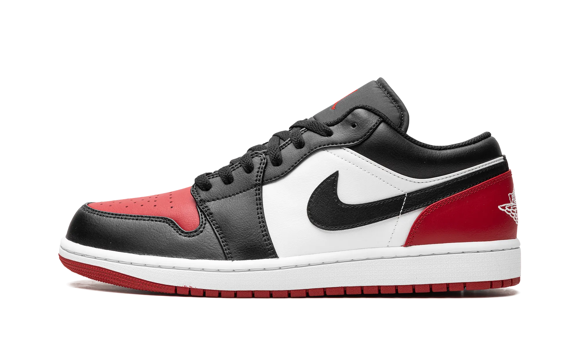 Athletic Support Air Jordan 1 Low "Bred Toe"