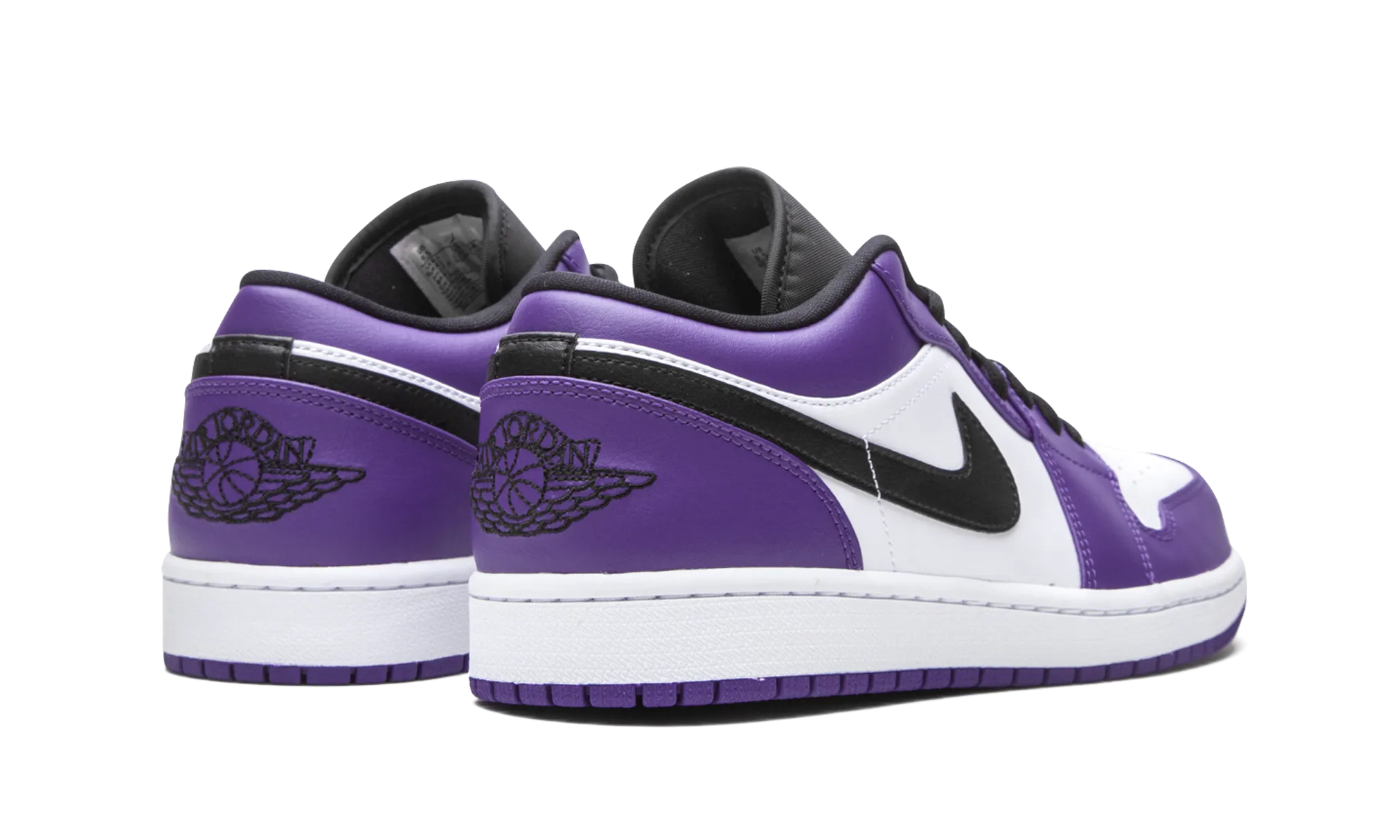 Air Jordan 1 Low "Court Purple" Enhanced Stability ToeBumper