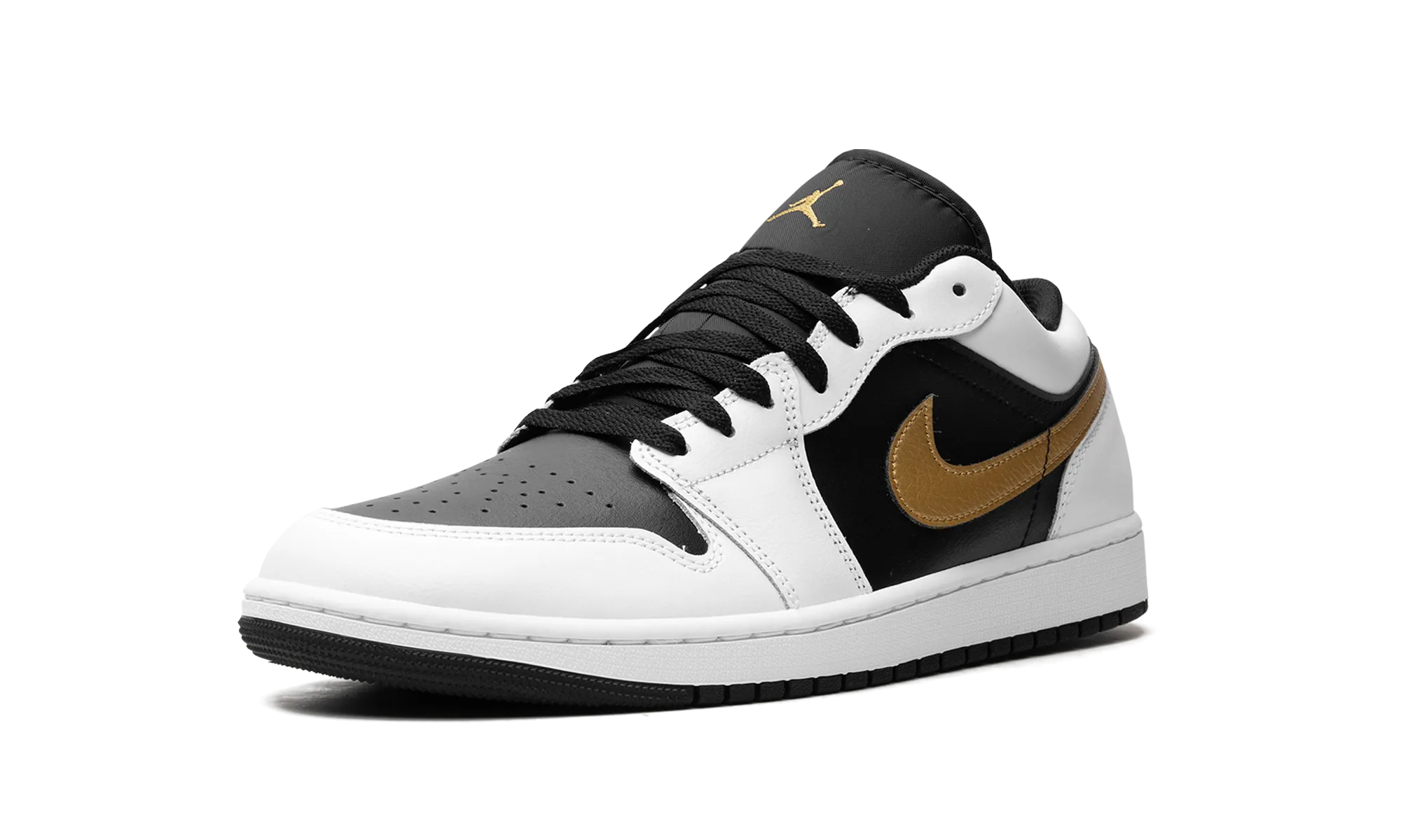 Core Routine Air Jordan 1 Low "Gold Swoosh"