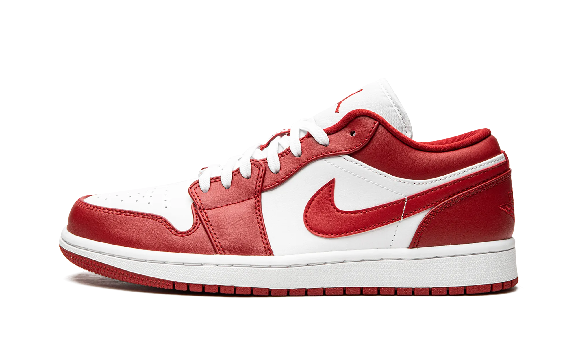 Air Jordan 1 Low "Gym Red" RubberOutsole Reliable stability