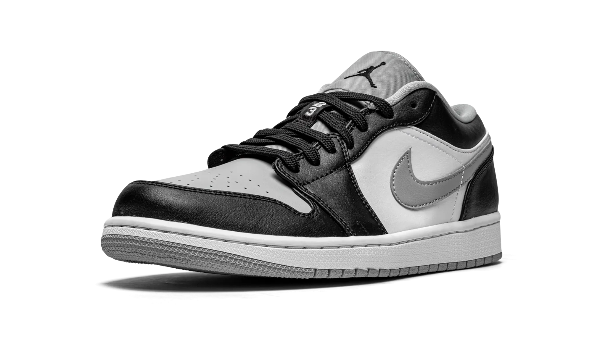Air Jordan 1 Low "Light Smoke Grey" Vibrant Design Shock Absorbing Heel