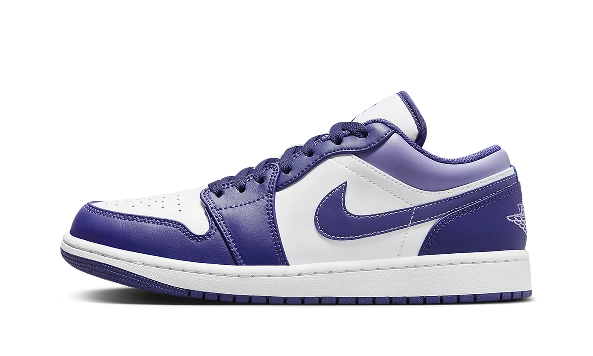 Air Jordan 1 Low "Sky J Purple" Balanced Zone Responsive Look