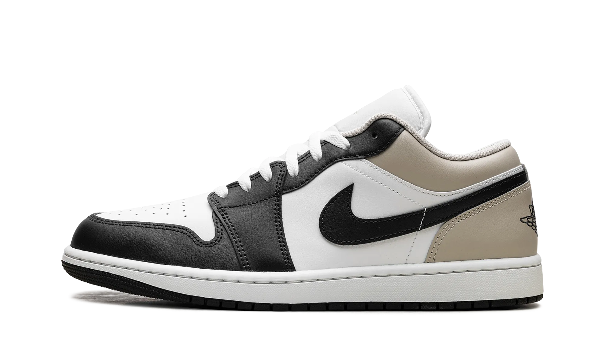 Casual Slim flexibility Air Jordan 1 Low "Summit White Rattan"