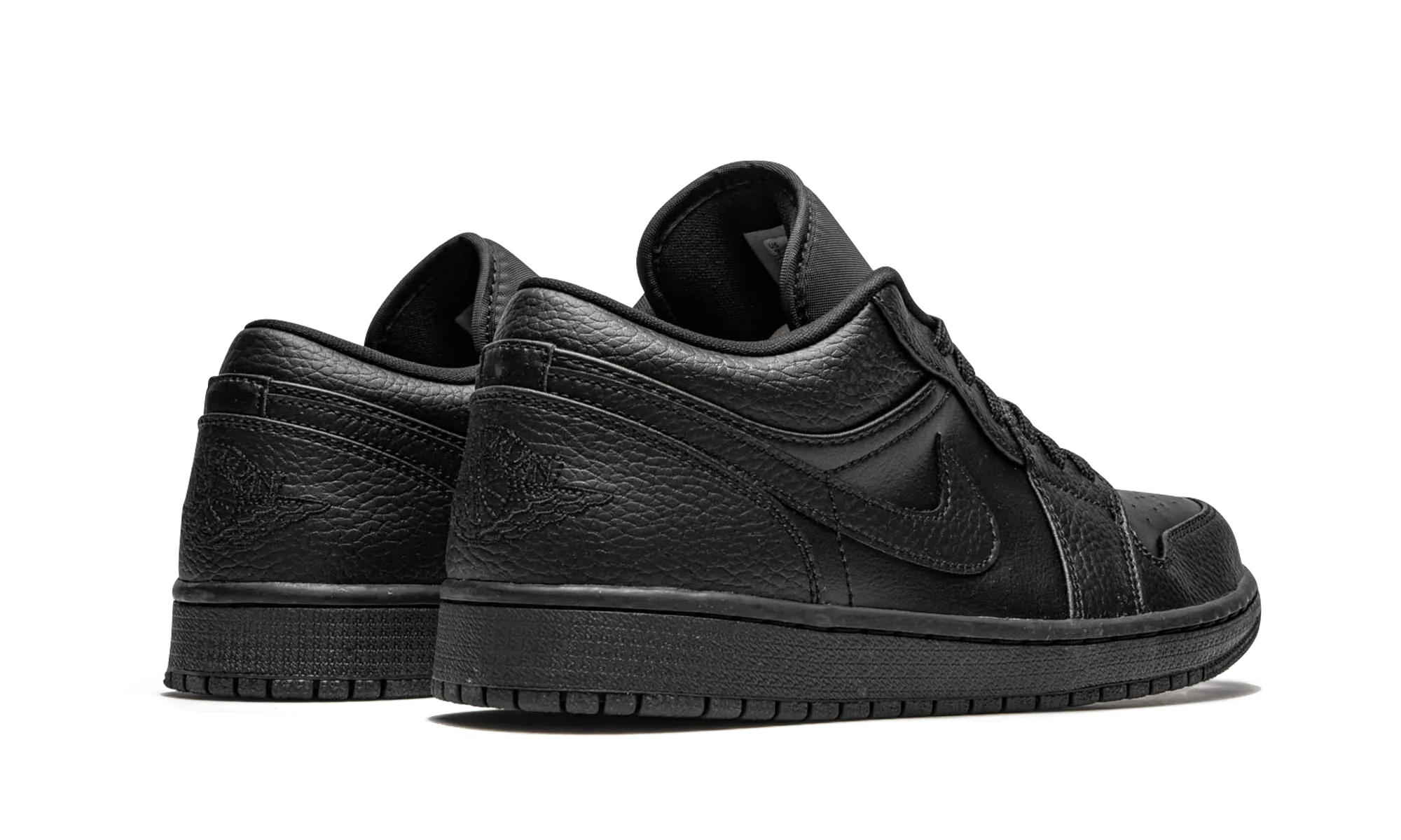 Moisture Management Fabric Pressure Dispersion Insole Air Jordan 1 Low "Triple Black"
