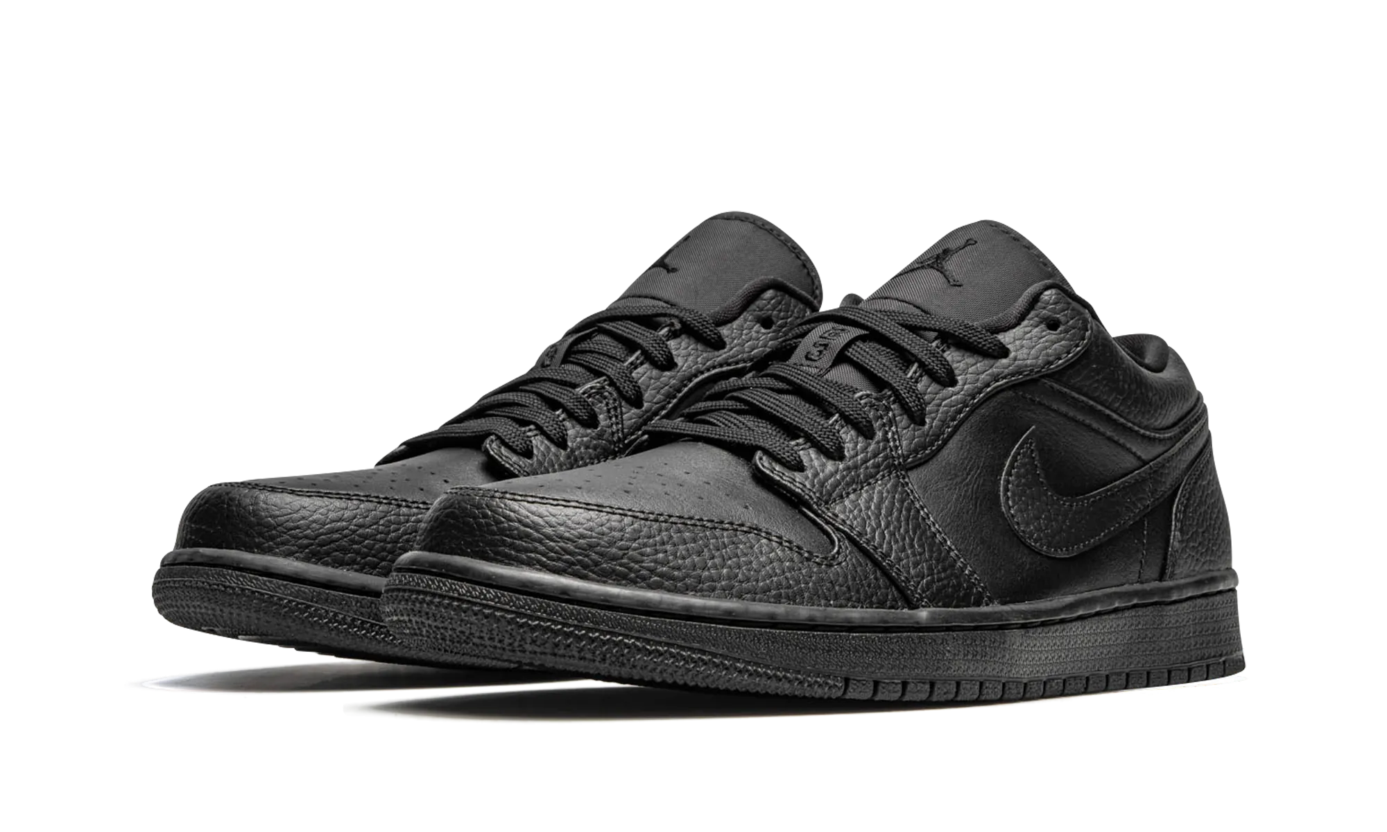Synthetic Leather Panels Torsion Control System Air Jordan 1 Low "Triple Black"