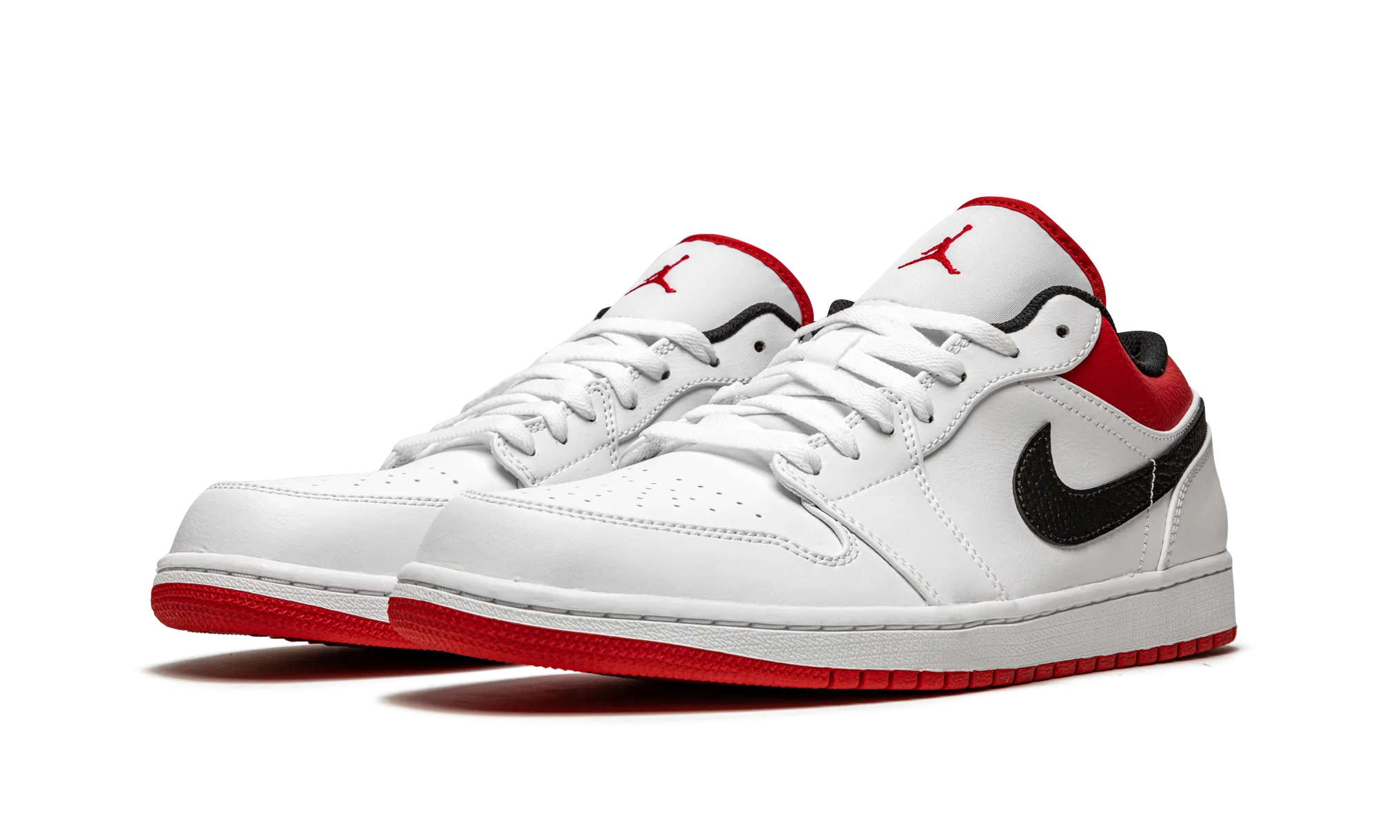 Air Jordan 1 Low "White University Red" Active Motion
