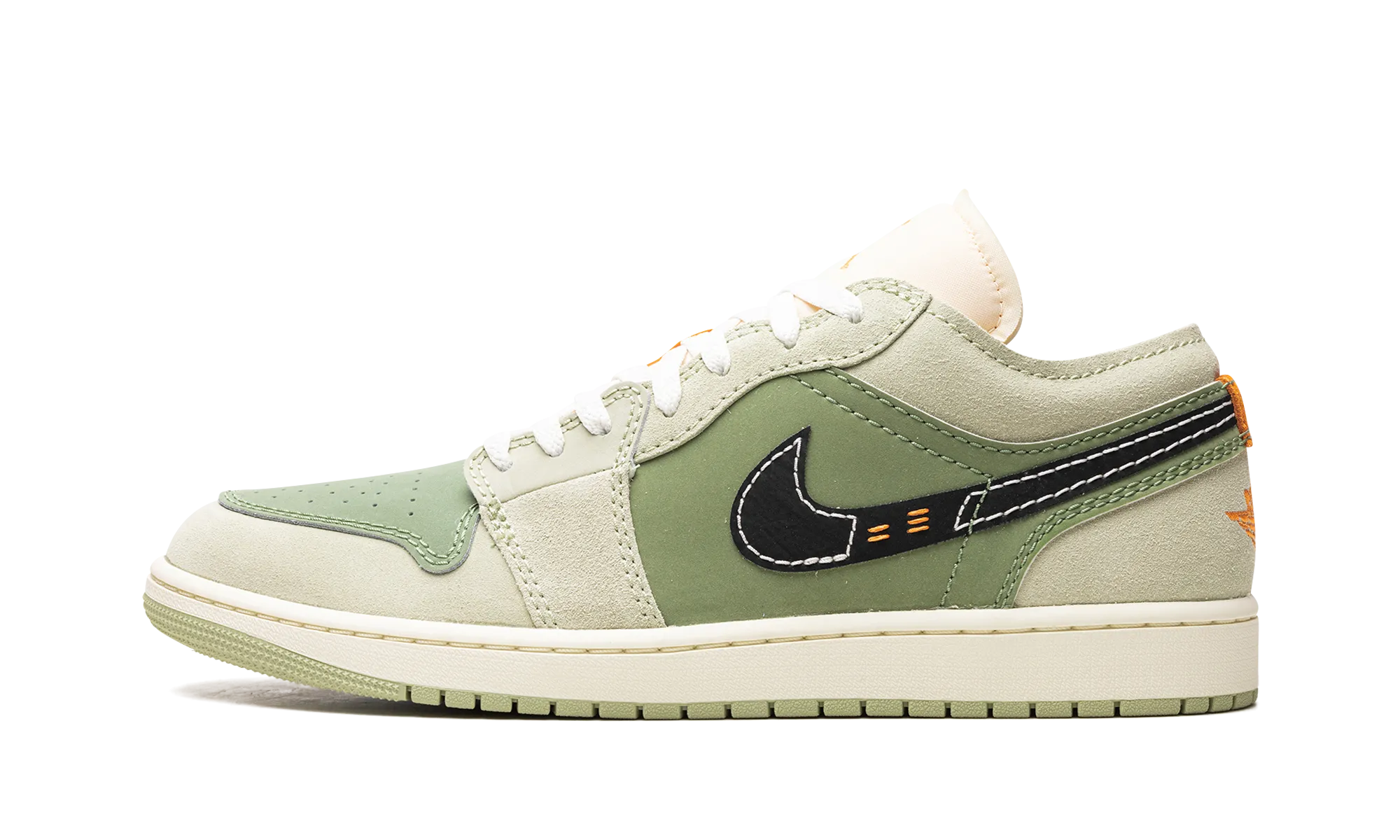 Comfortable Design Gym-Ready Air Jordan 1 Low SE Craft "SKY J LIGHT OLIVE"