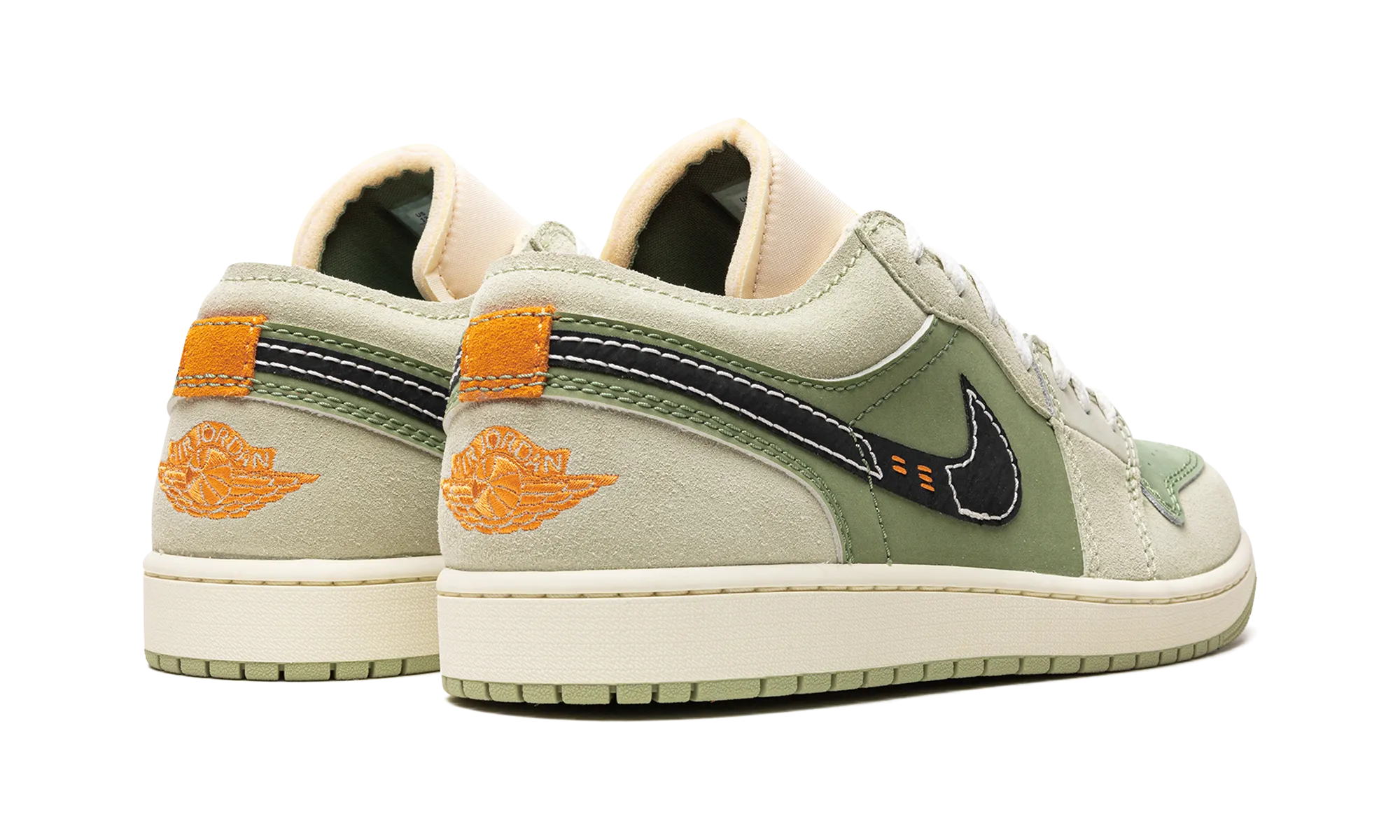 Air Jordan 1 Low SE Craft "SKY J LIGHT OLIVE" Superior Cushioning Balanced Step