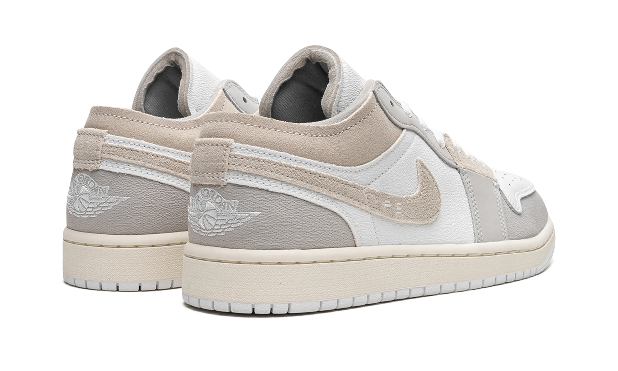 Dynamic Step Adjustable Air Jordan 1 Low SE Craft "Tech Grey"