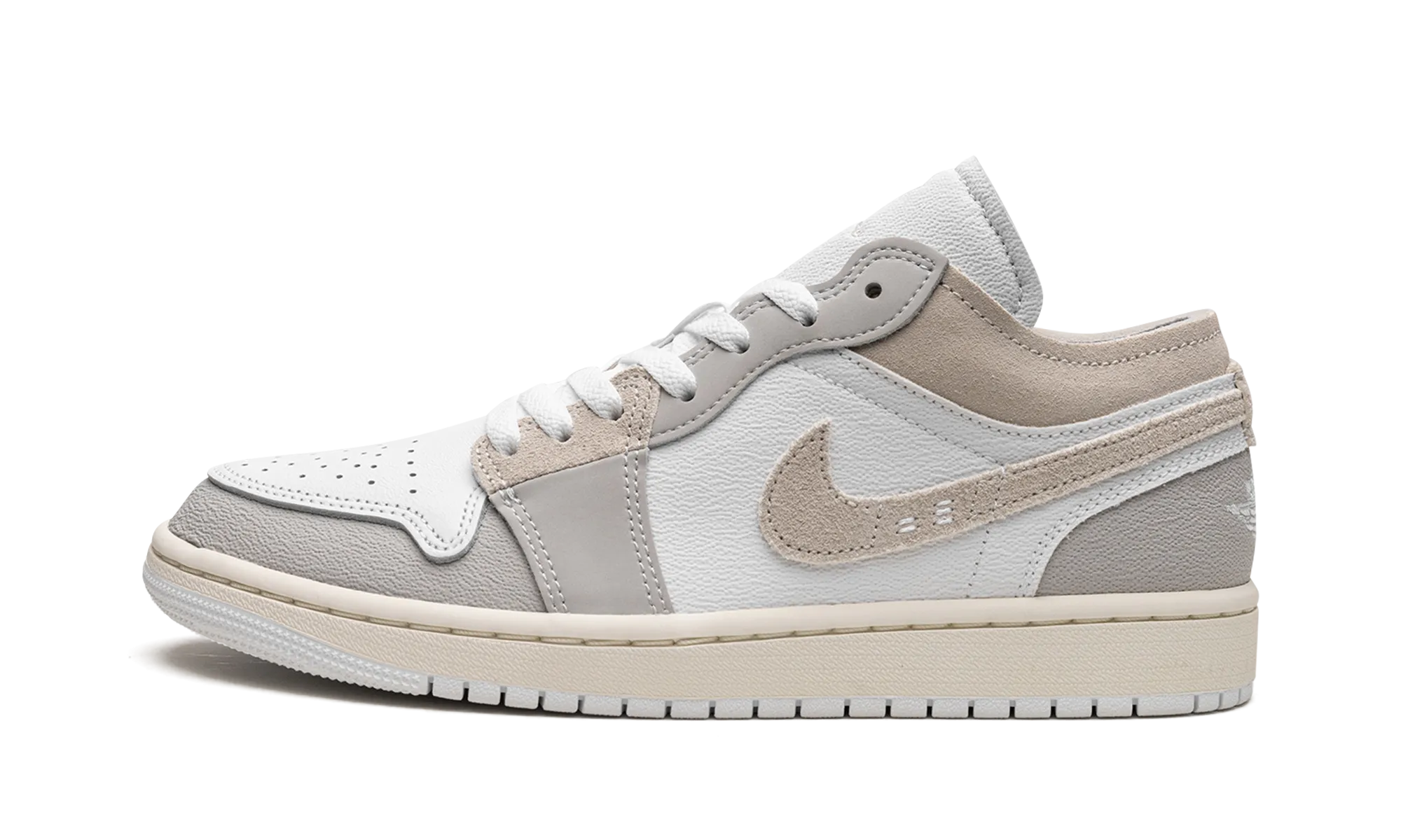 Pull Tab Air Jordan 1 Low SE Craft "Tech Grey"