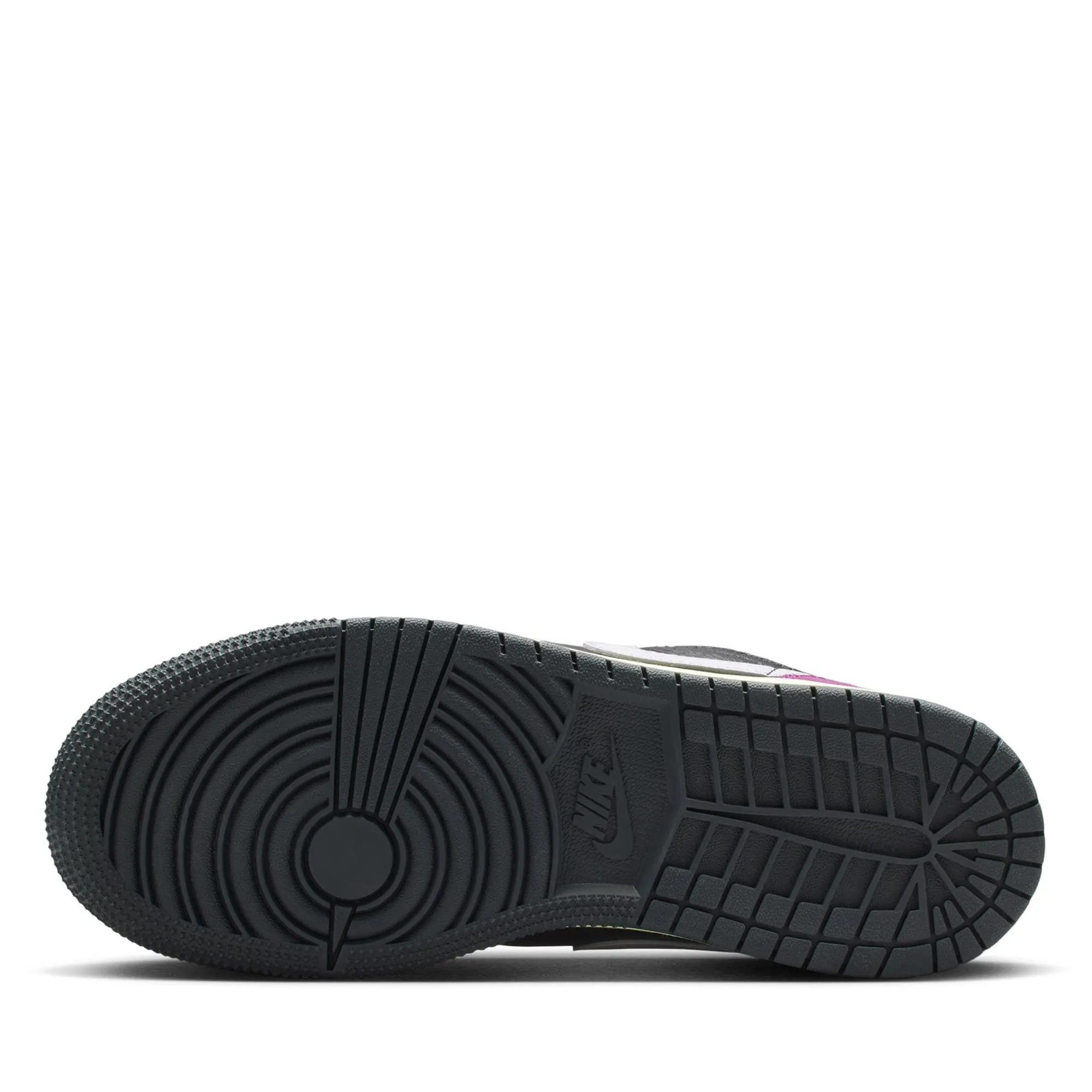Recycled Material Air Jordan 1 Low SE (GS) - Oil Grey/White