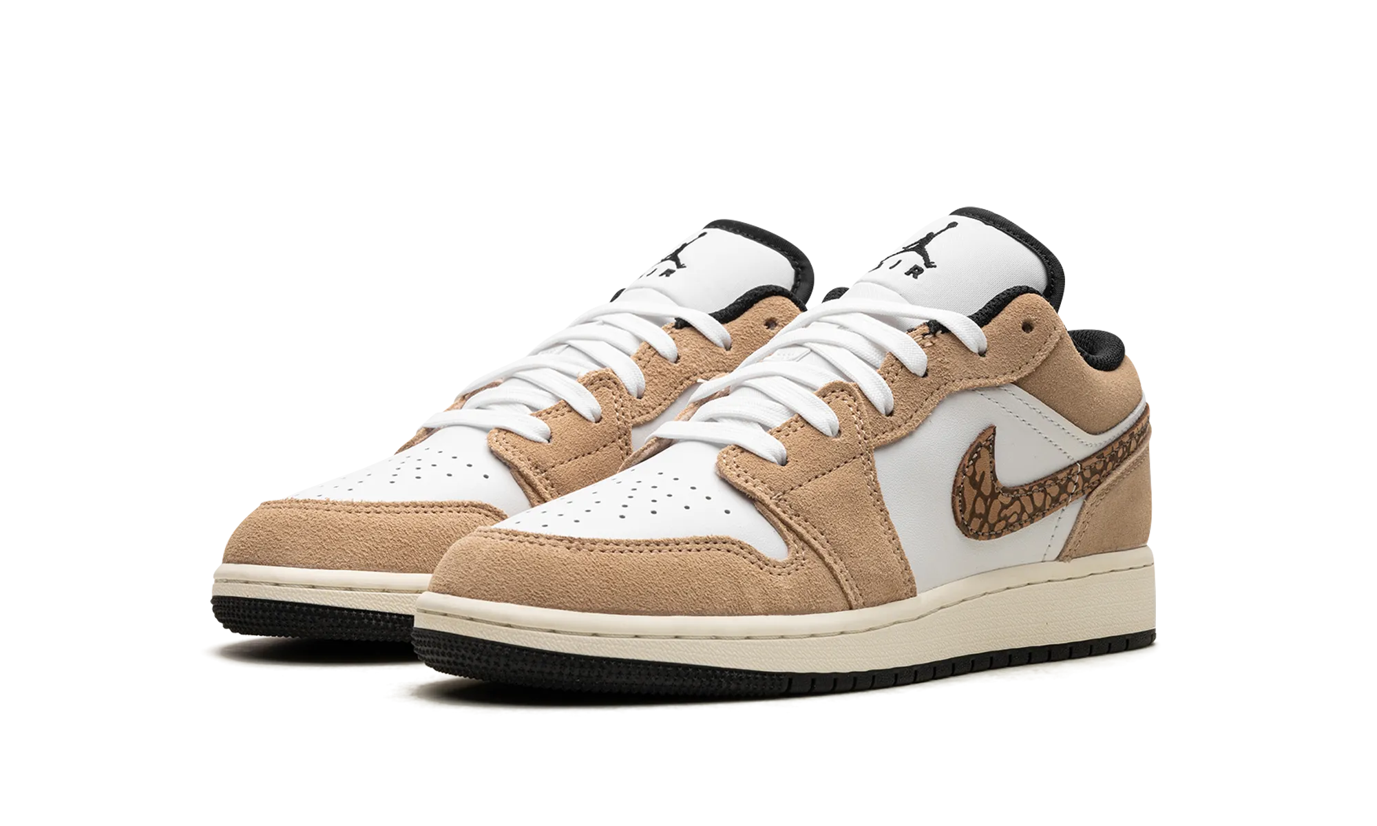 Air Jordan 1 Low SE GS "Brown Elephant" Sweat Resistant