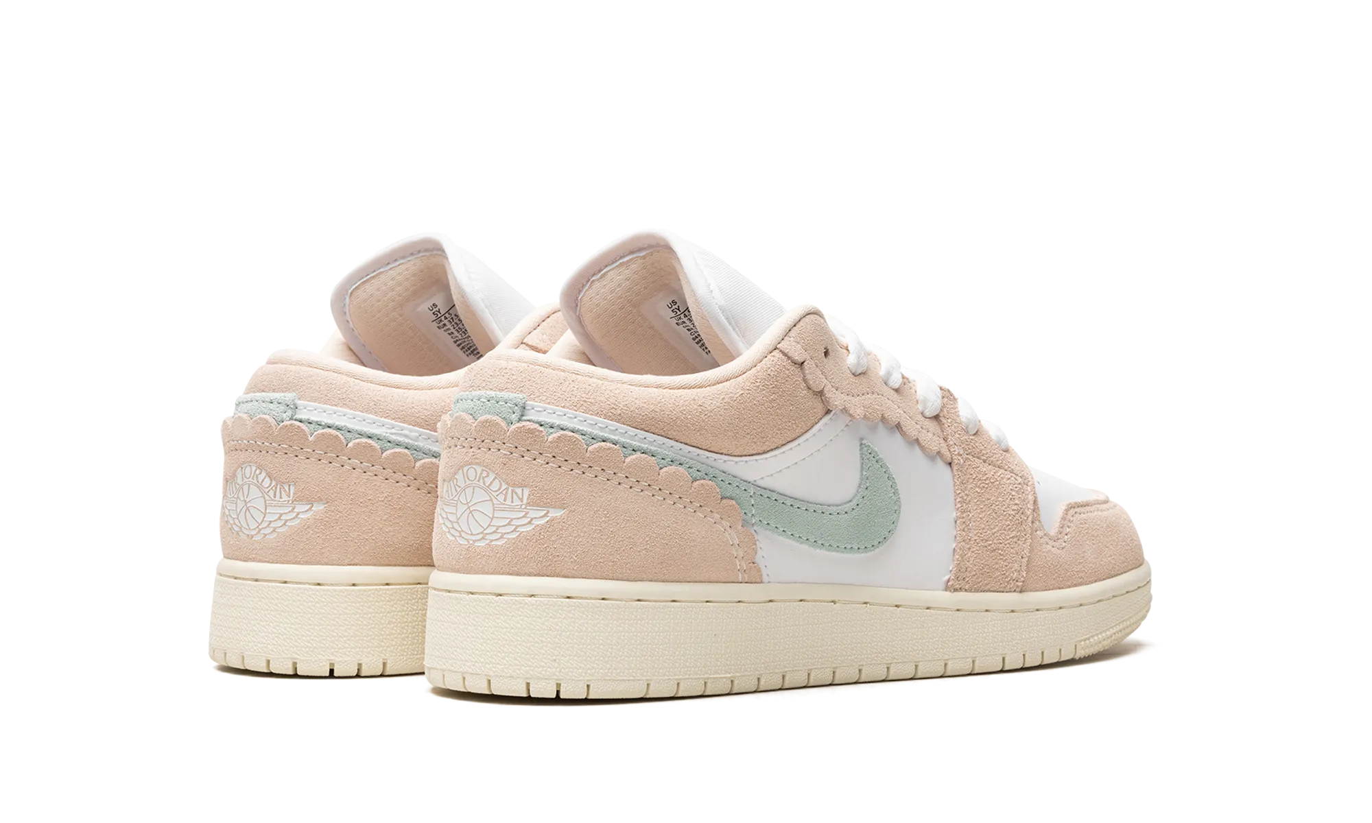 Air Jordan 1 Low SE GS "Guava Ice" Balanced Arch Good Traction