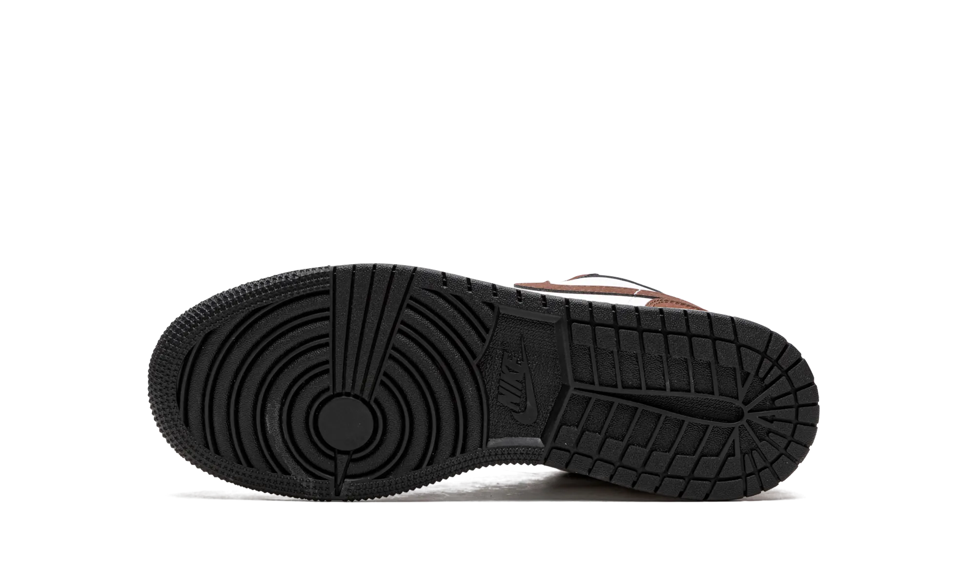 Foam Wrap Stitchless Construction Air Jordan 1 Low SE GS "Mocha"