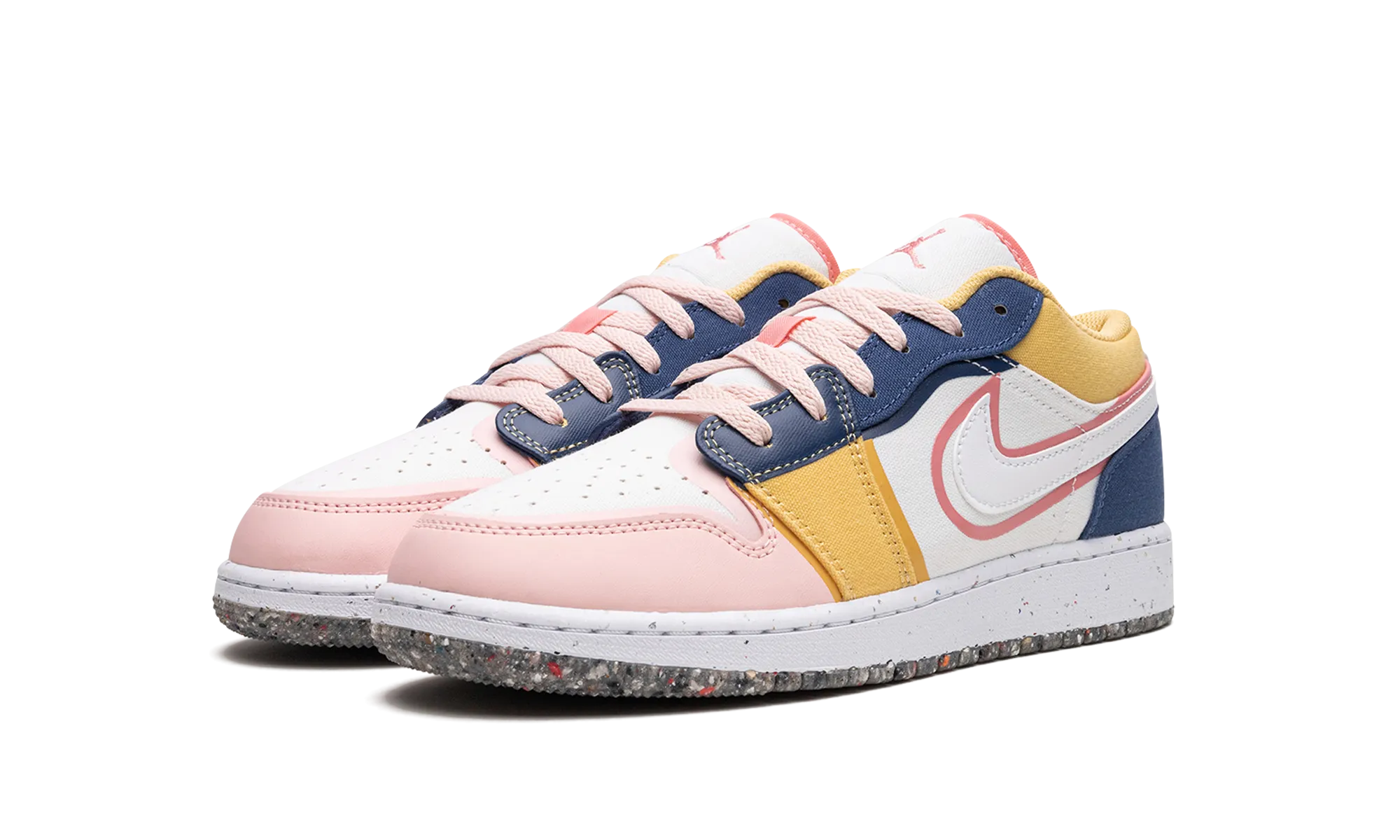 Air Jordan 1 Low SE GS "Multicolor Canvas" Hyperlock Technology Light Impact