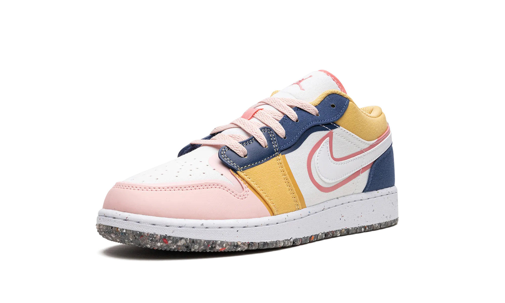 Effortless Style Air Jordan 1 Low SE GS "Multicolor Canvas"
