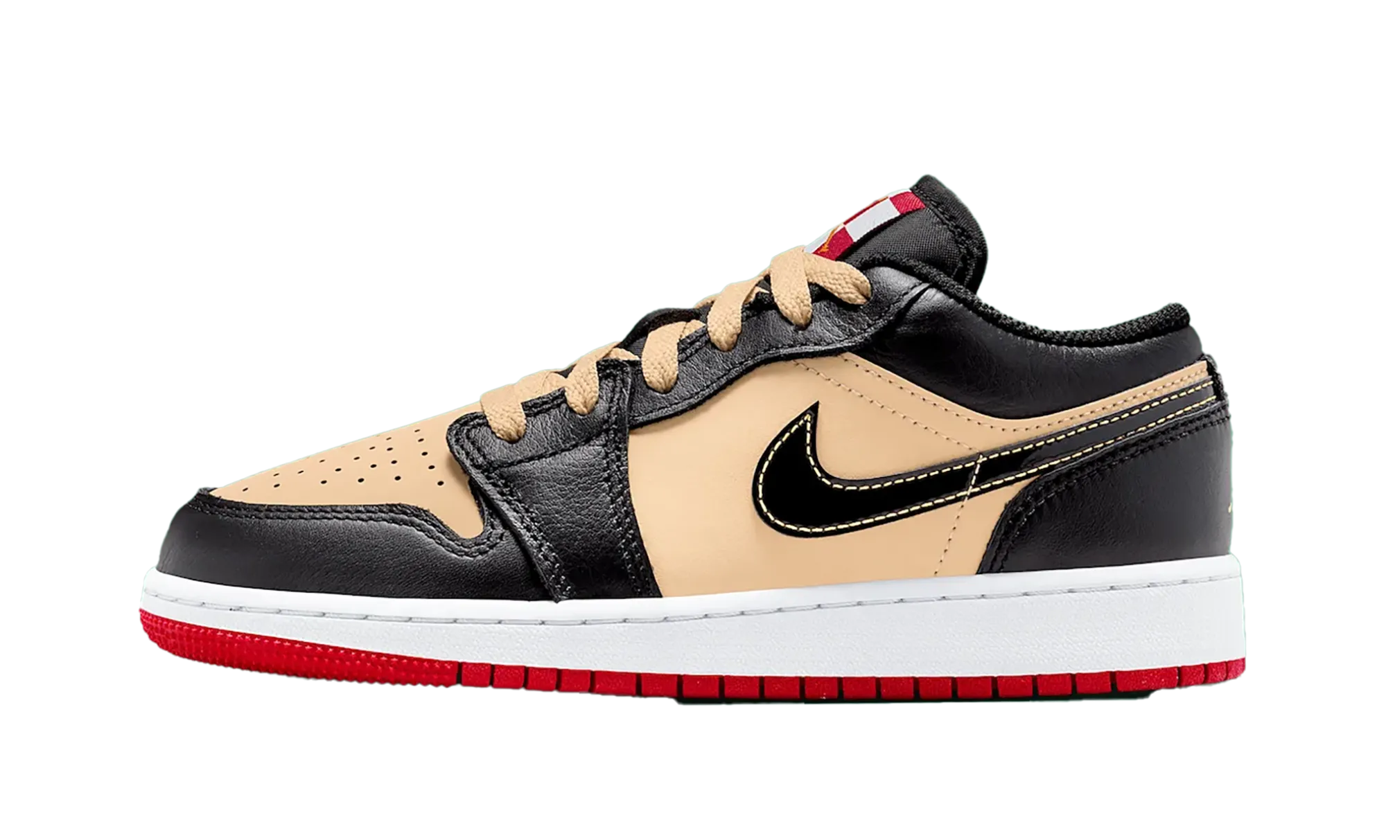Classic Look TPU plate Air Jordan 1 Low SE GS "Pizza"