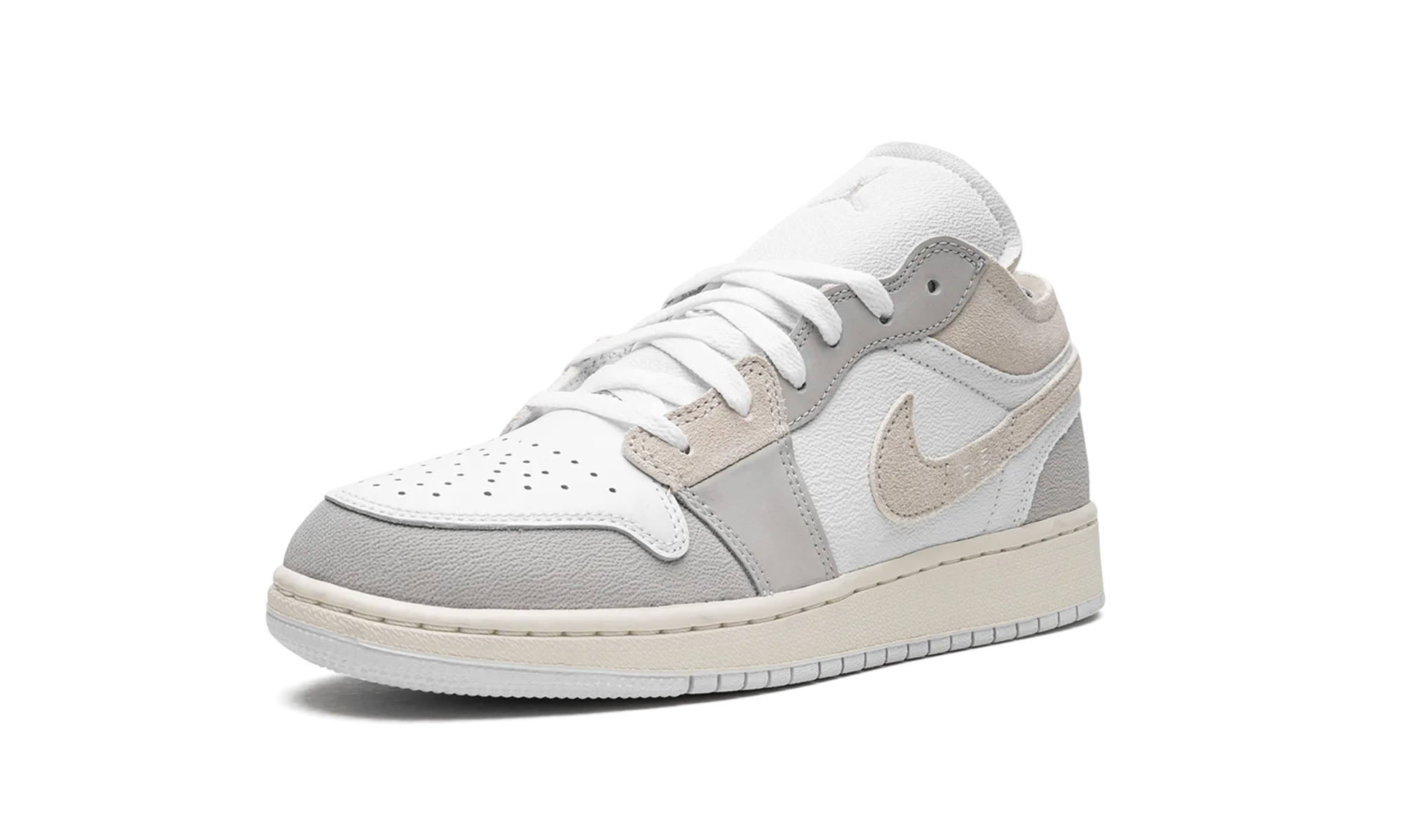 AIR JORDAN 1 LOW SE GS "Tech Grey" Fit Easy Effortless Entry