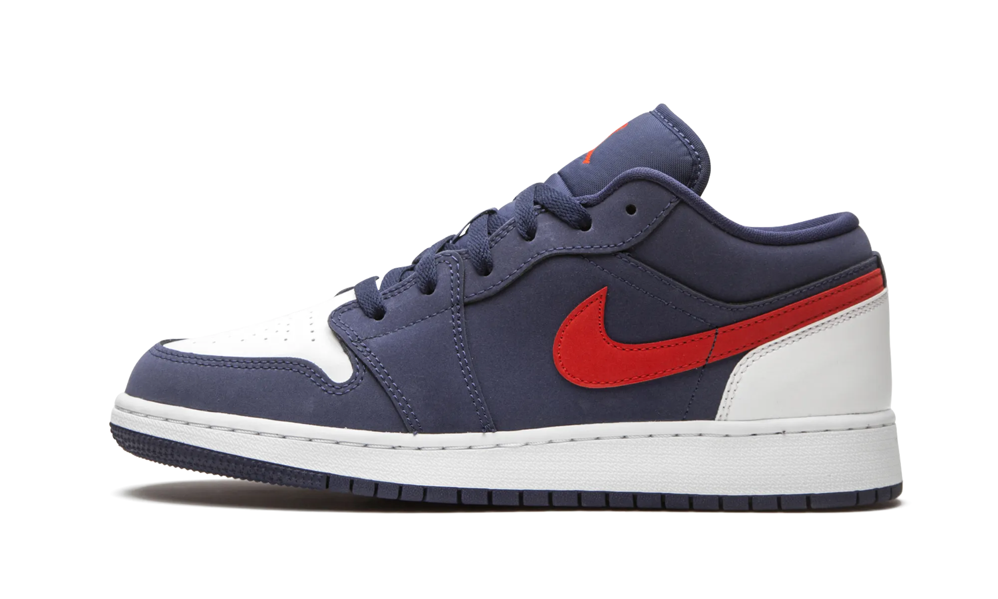 Seam Free Upper Air Jordan 1 Low SE GS "USA"