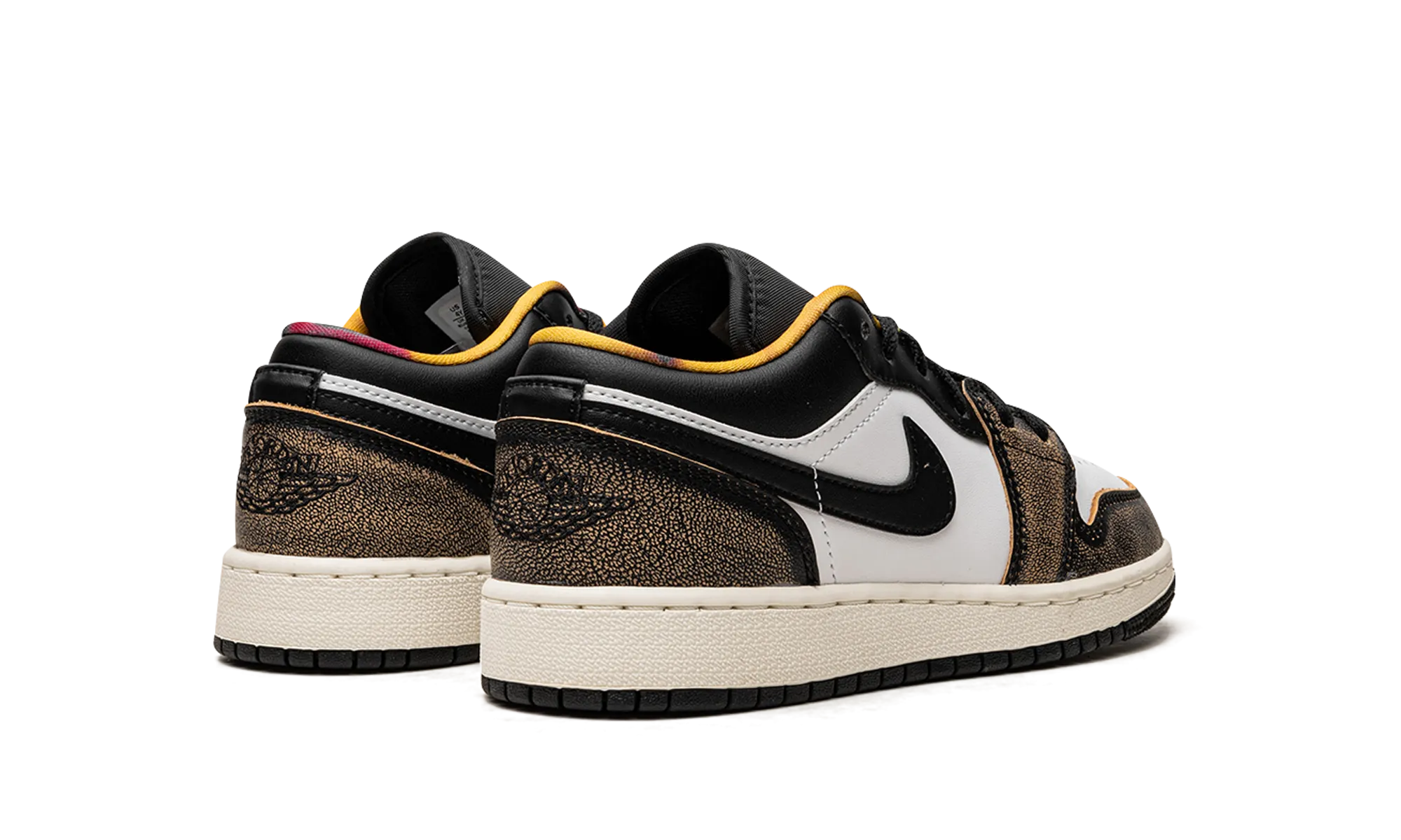 Air Jordan 1 Low SE GS "Wear Away Yellow" SuedeUpper
