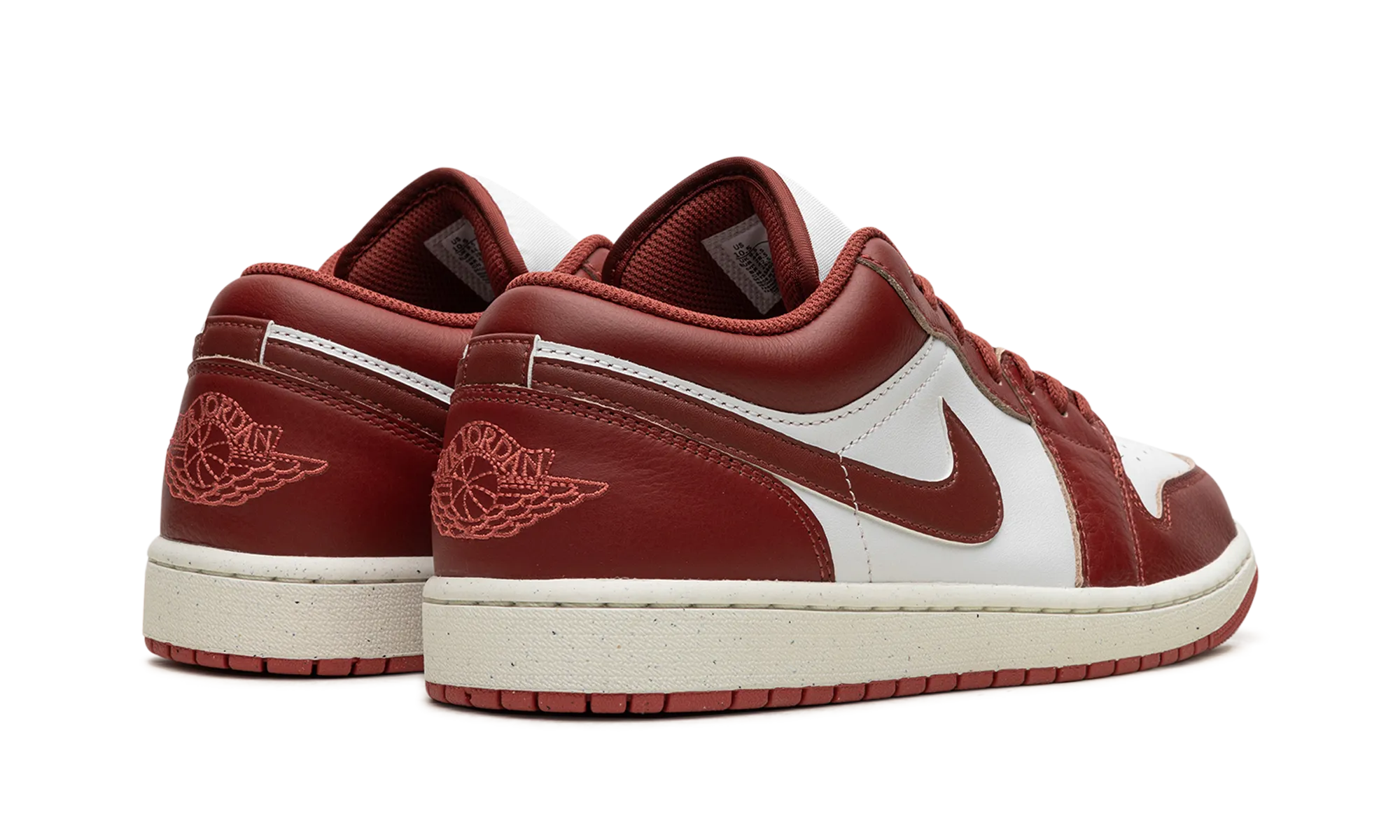 Air Jordan 1 Low SE "DUNE RED" Side Grip