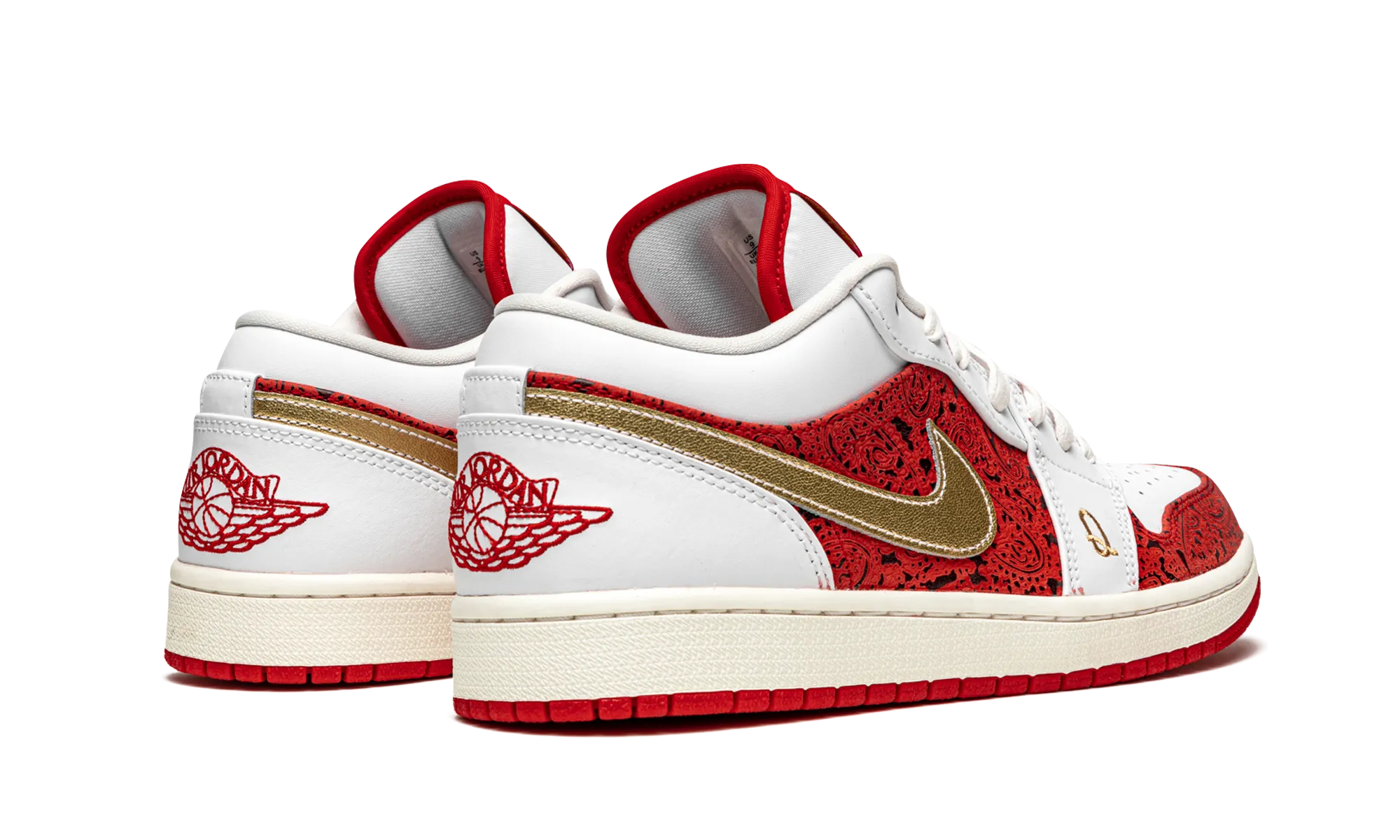 Contoured Heel Cup Air Jordan 1 Low SE "Spades"