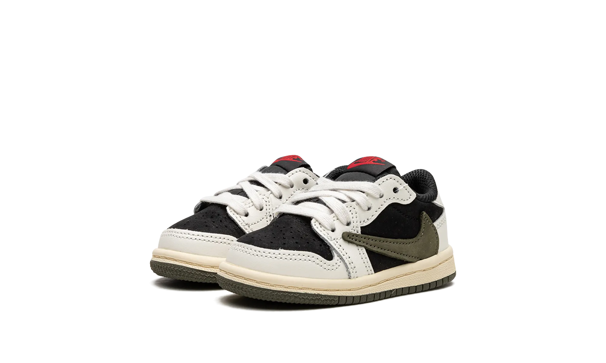 Ergonomic Last Shape Air Jordan 1 Low TD "Travis Scott - Olive"