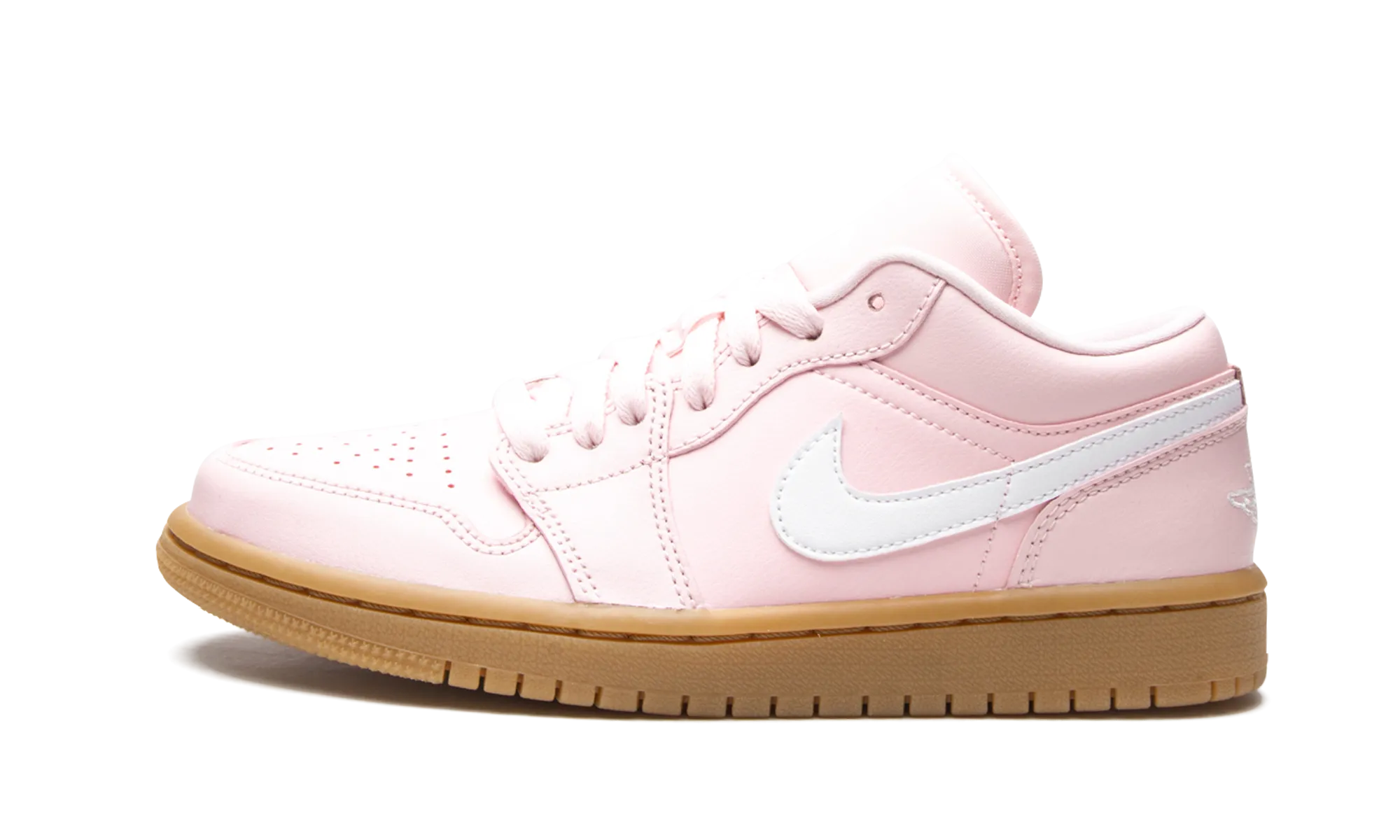 Classic Power Minimalist Stitching Air Jordan 1 Low WMNS "Arctic Pink Gum"